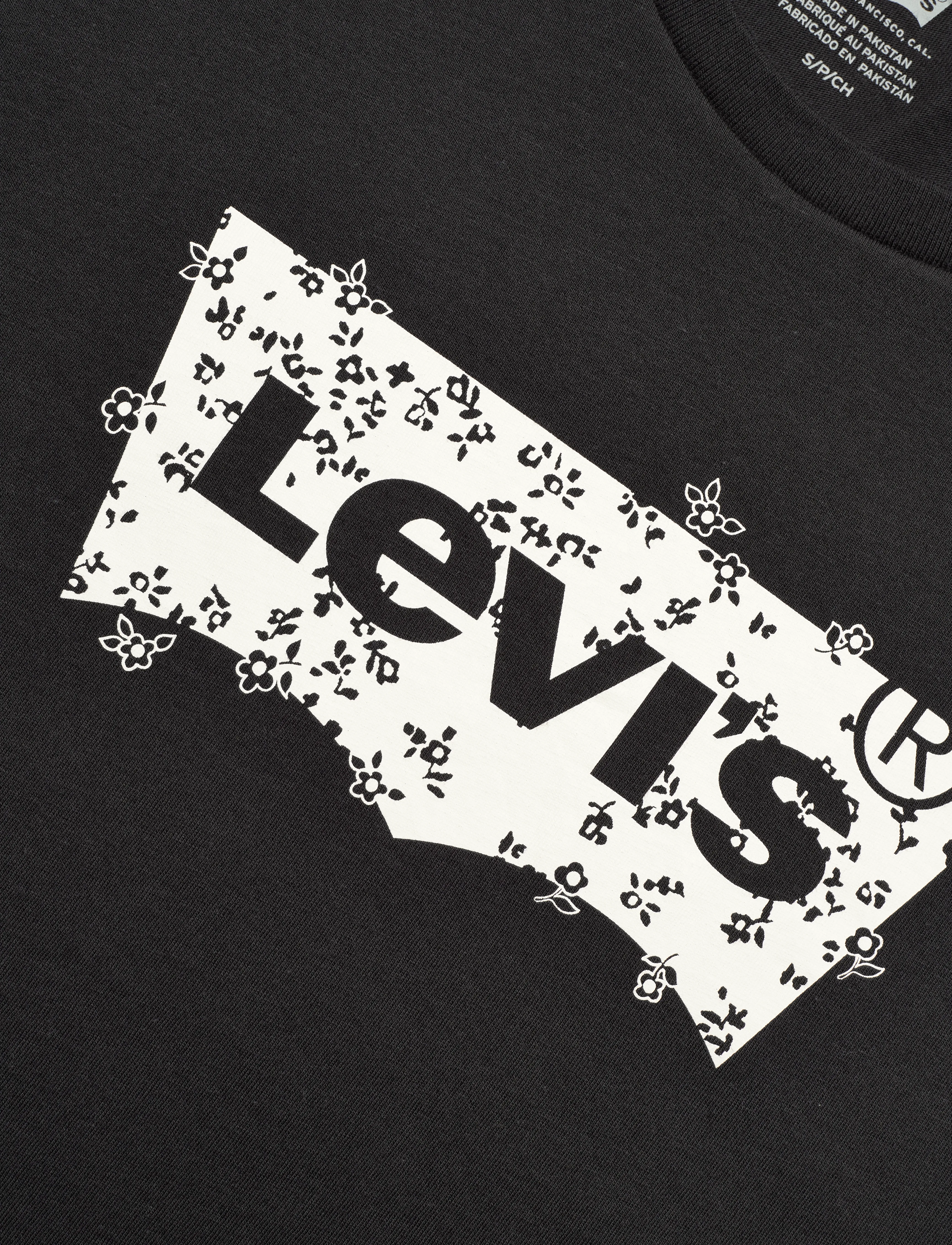 Levi's® - THE PERFECT TEE BW MARA FLORAL - blacks - 4