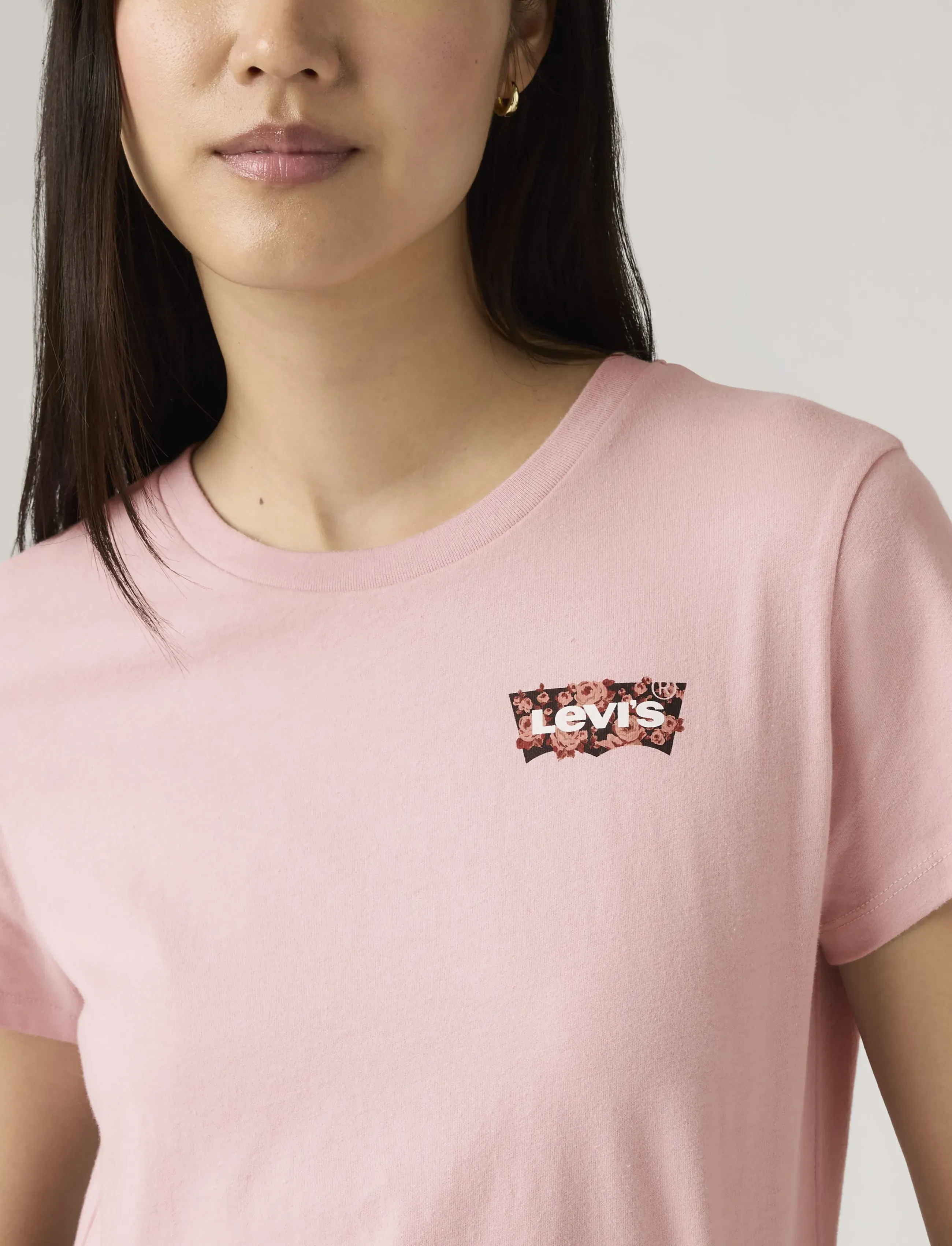 Levi's® - THE PERFECT TEE GAB ROSE BW FI - t-shirts - pinks - 4