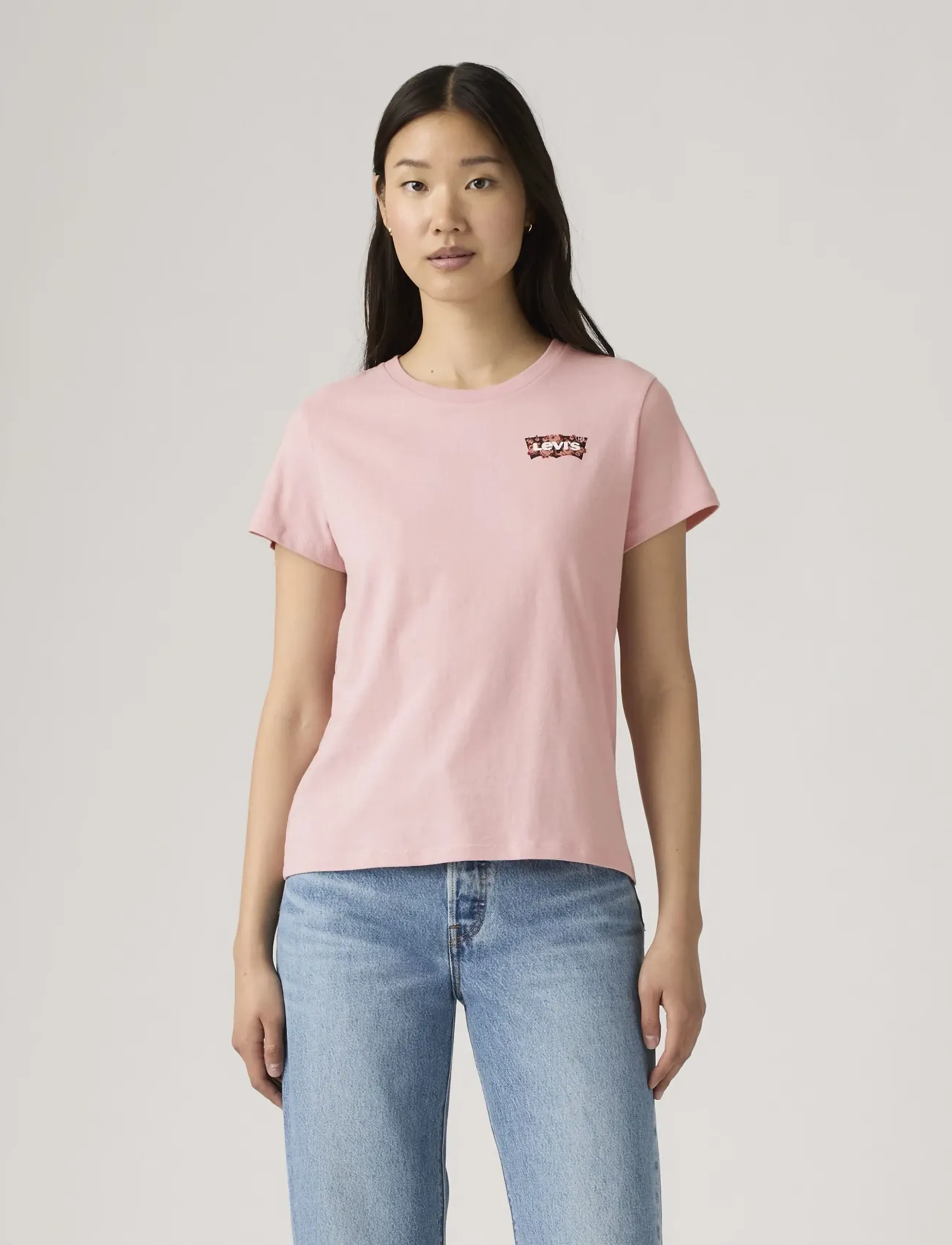 Levi's® - THE PERFECT TEE GAB ROSE BW FI - t-shirts - pinks - 5