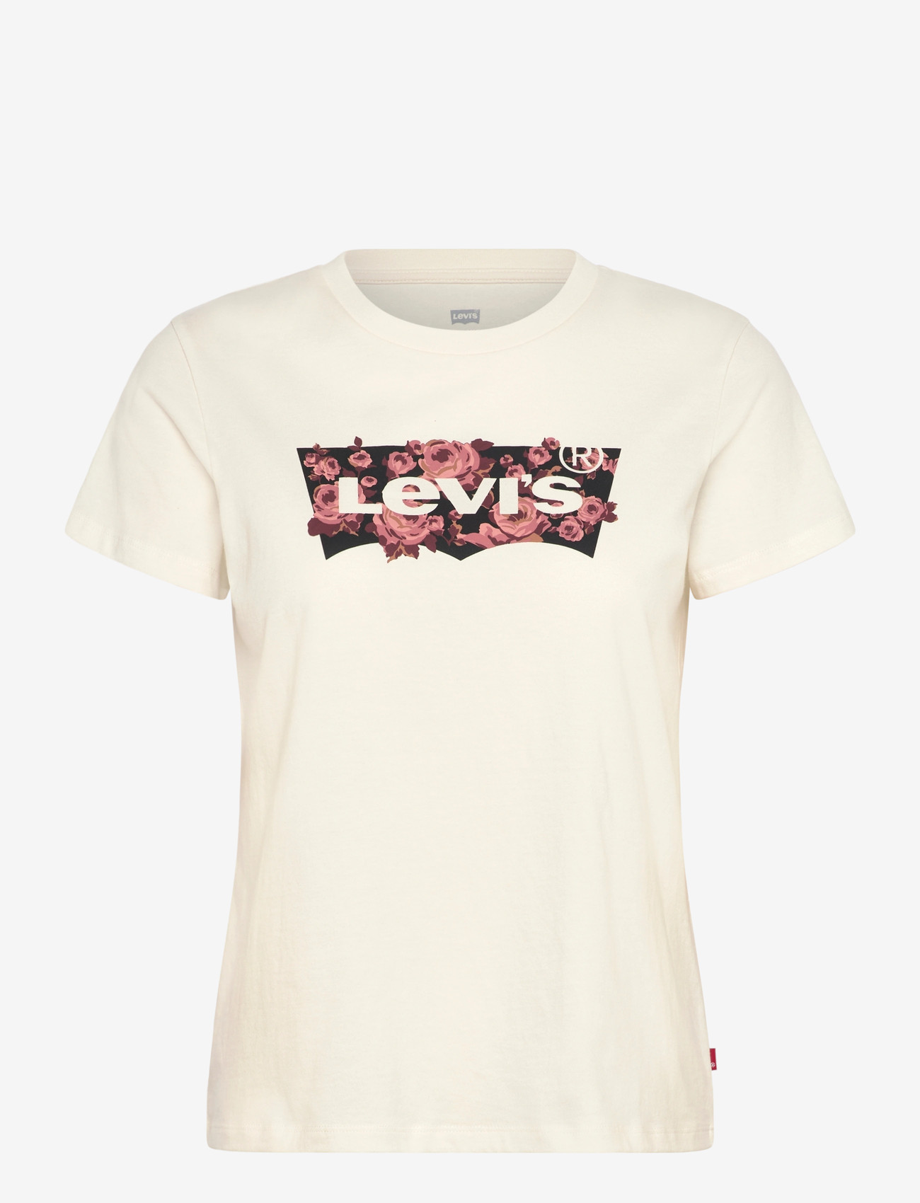 Levi's® - THE PERFECT TEE GAB ROSE BW FI - t-särgid - whites - 1