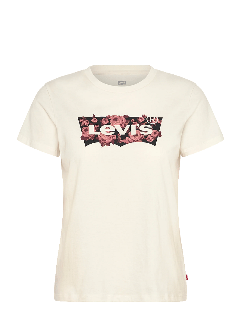 Levi's® - THE PERFECT TEE GAB ROSE BW FI - t-särgid - whites - 1