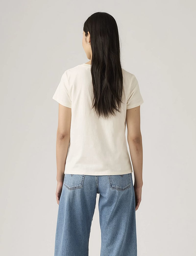 Levi's® - THE PERFECT TEE GAB ROSE BW FI - t-särgid - whites - 3