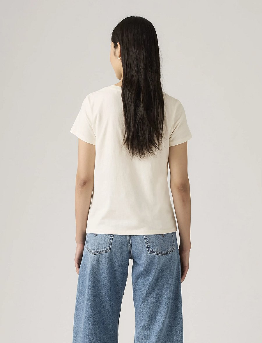 Levi's® - THE PERFECT TEE GAB ROSE BW FI - t-shirts - whites - 3