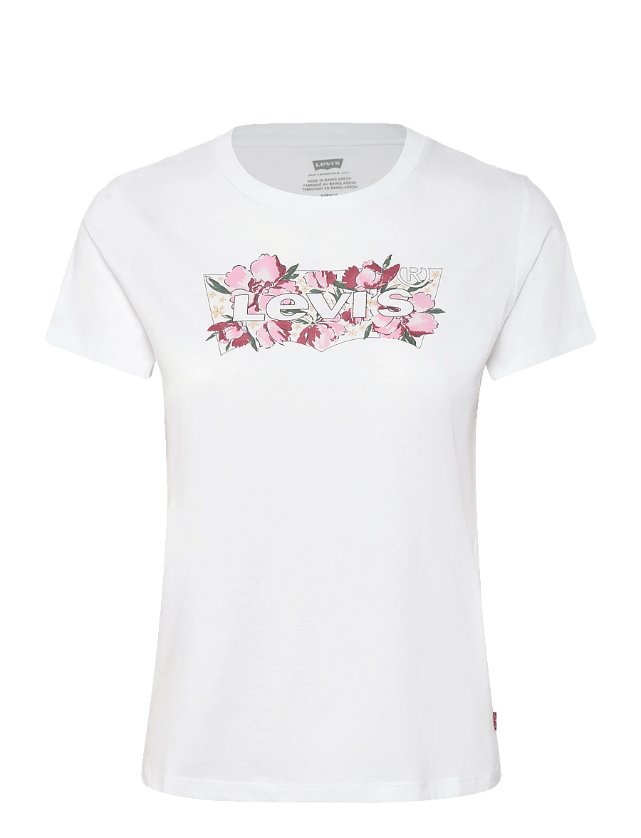 Levi's® - THE PERFECT TEE P2_BLAKE BRUSH - t-särgid - whites - 1