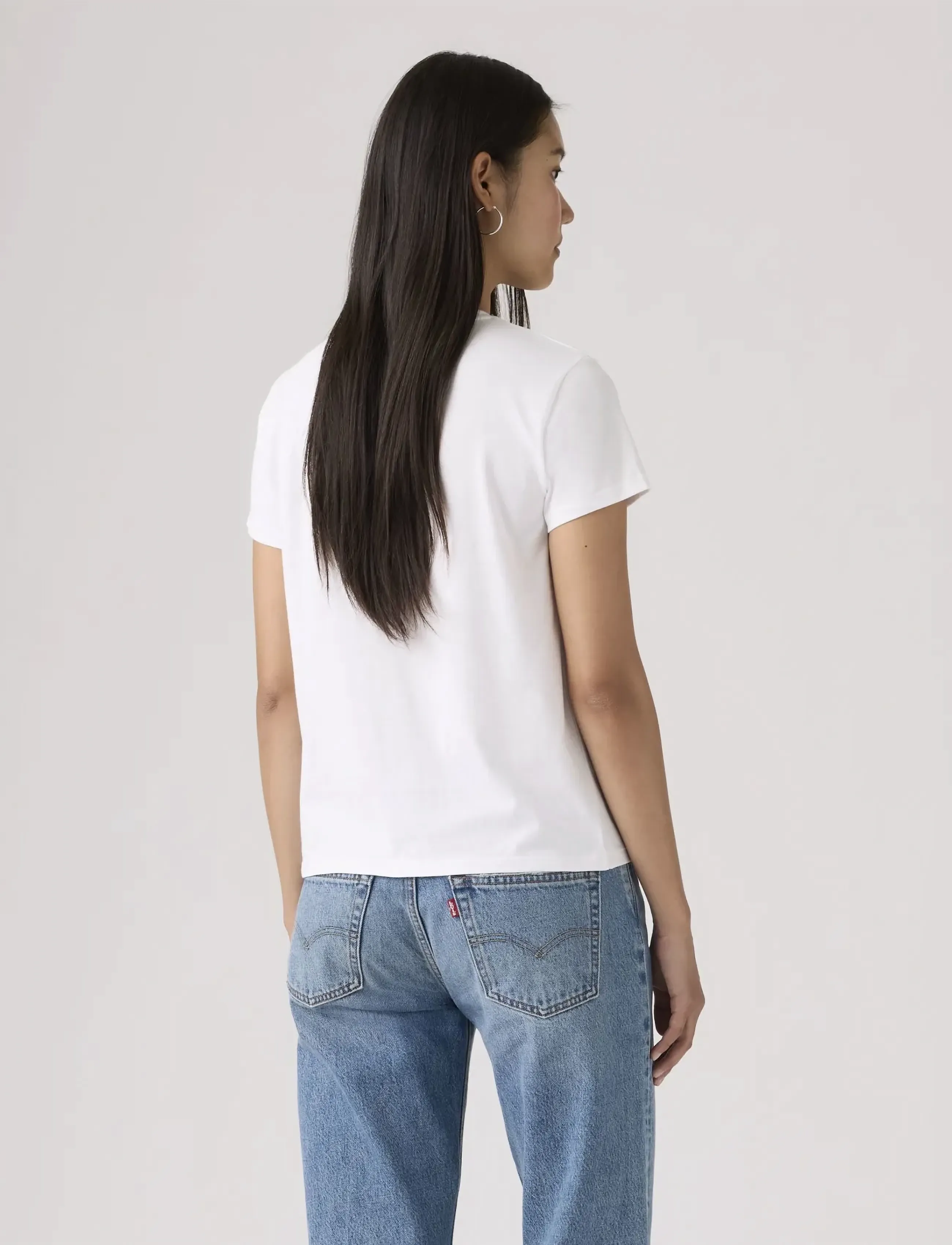 Levi's® - THE PERFECT TEE P2_BLAKE BRUSH - t-särgid - whites - 3