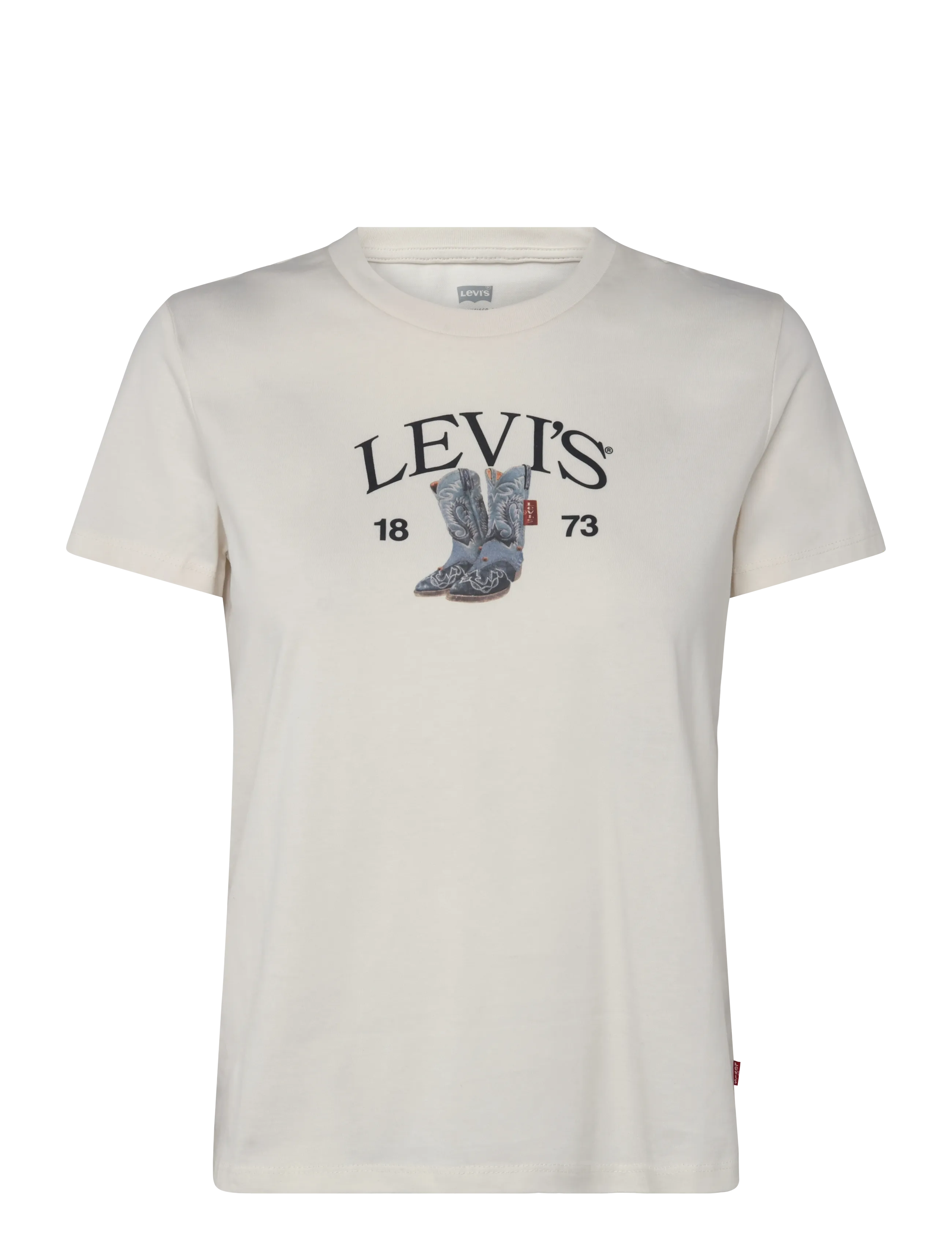Levi's® - THE PERFECT TEE LEVIS DENIM BO - t-shirts - whites - 1