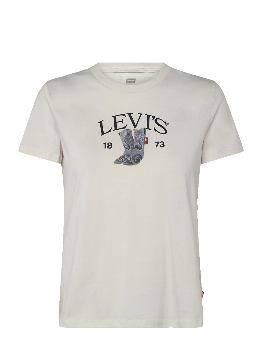 Levi's® - THE PERFECT TEE LEVIS DENIM BO - t-shirts - whites - 1