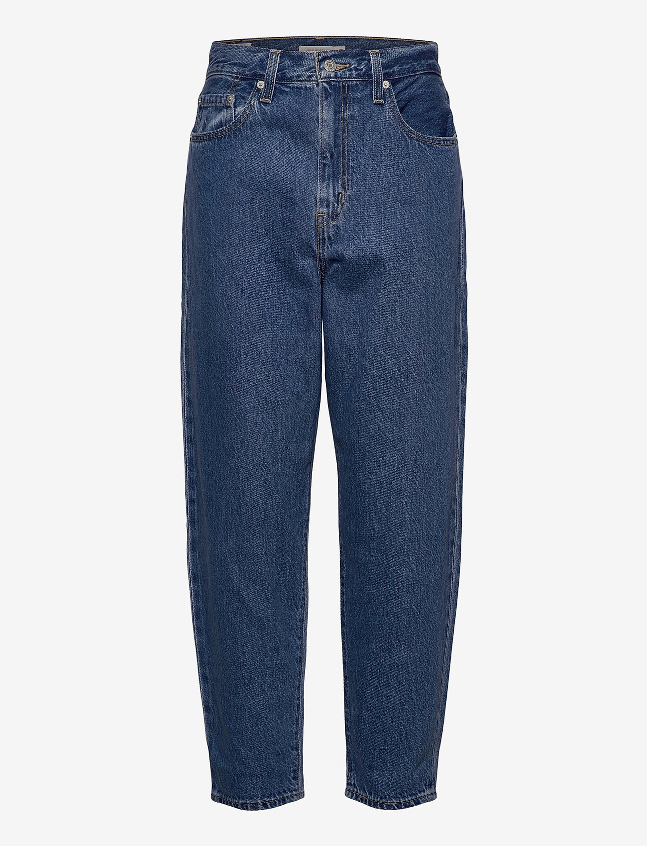 LEVI´S Women - HIGH LOOSE TAPER HOLD MY PURSE - boyfriend jeans - med indigo - flat finish - 1