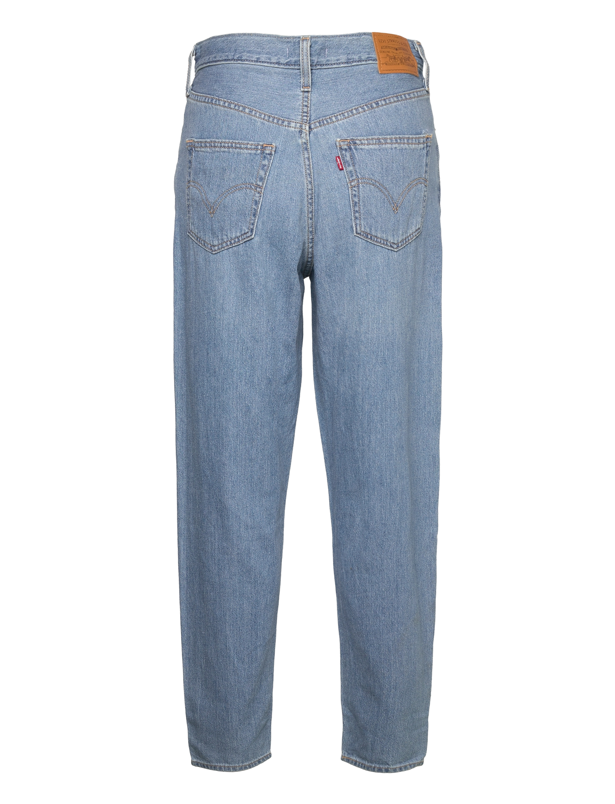 Levi's® - HIGH LOOSE TAPER LETS STAY IN - med indigo - worn in - 1