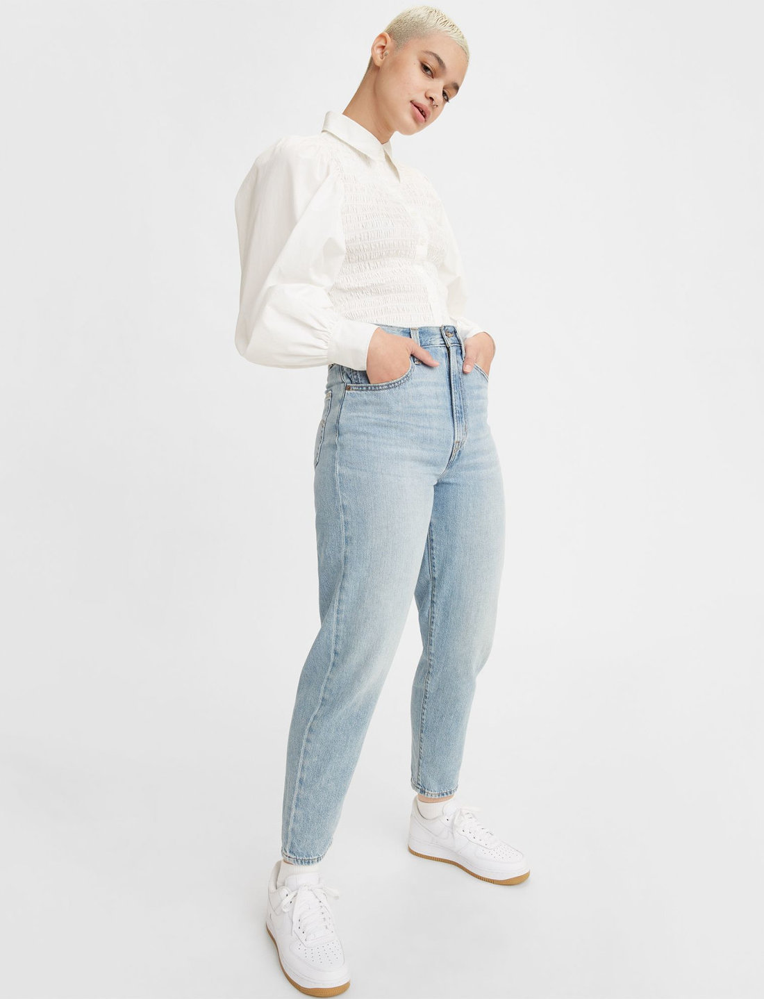 Tapered clearance jeans women's