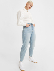 LEVI´S Women - HIGH LOOSE TAPER LETS STAY IN - alt kitsenevad teksat - med indigo - worn in - 2