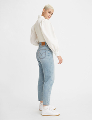 LEVI´S Women - HIGH LOOSE TAPER LETS STAY IN - alt kitsenevad teksat - med indigo - worn in - 4