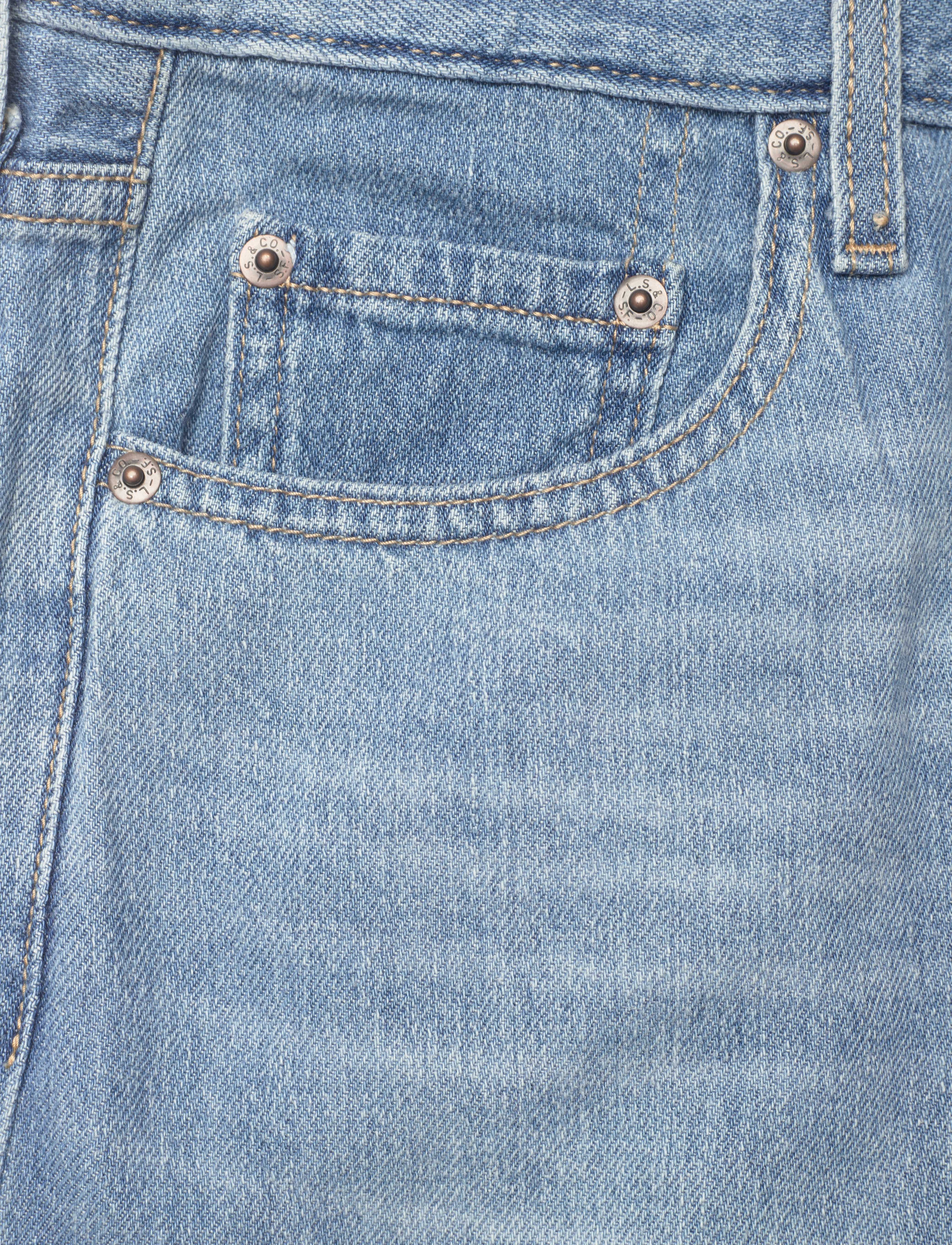 Levi's® - HIGH LOOSE TAPER LETS STAY IN - med indigo - worn in - 5