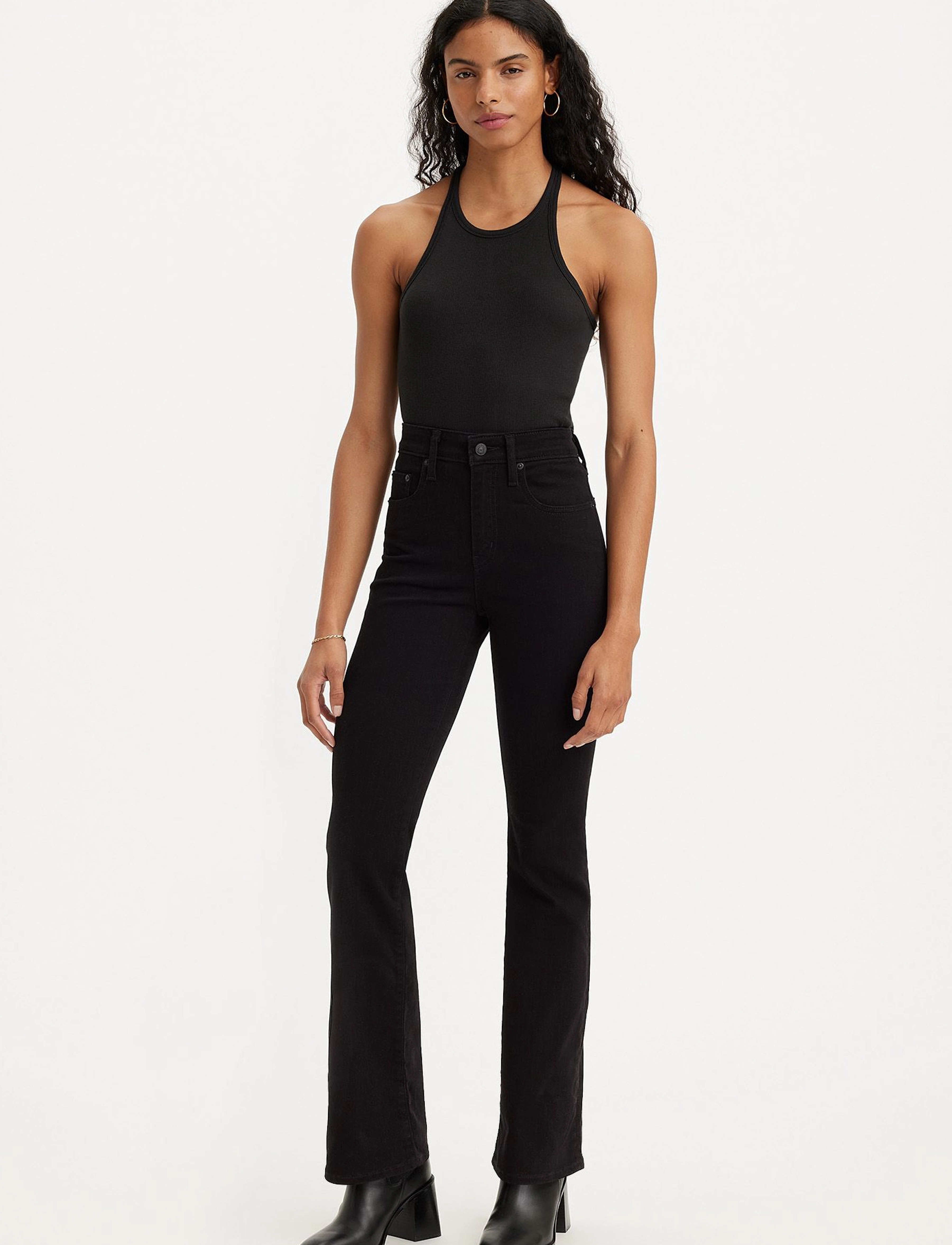 Levi's® - 725 HIGH RISE BOOTCUT NIGHT IS - blacks - 3