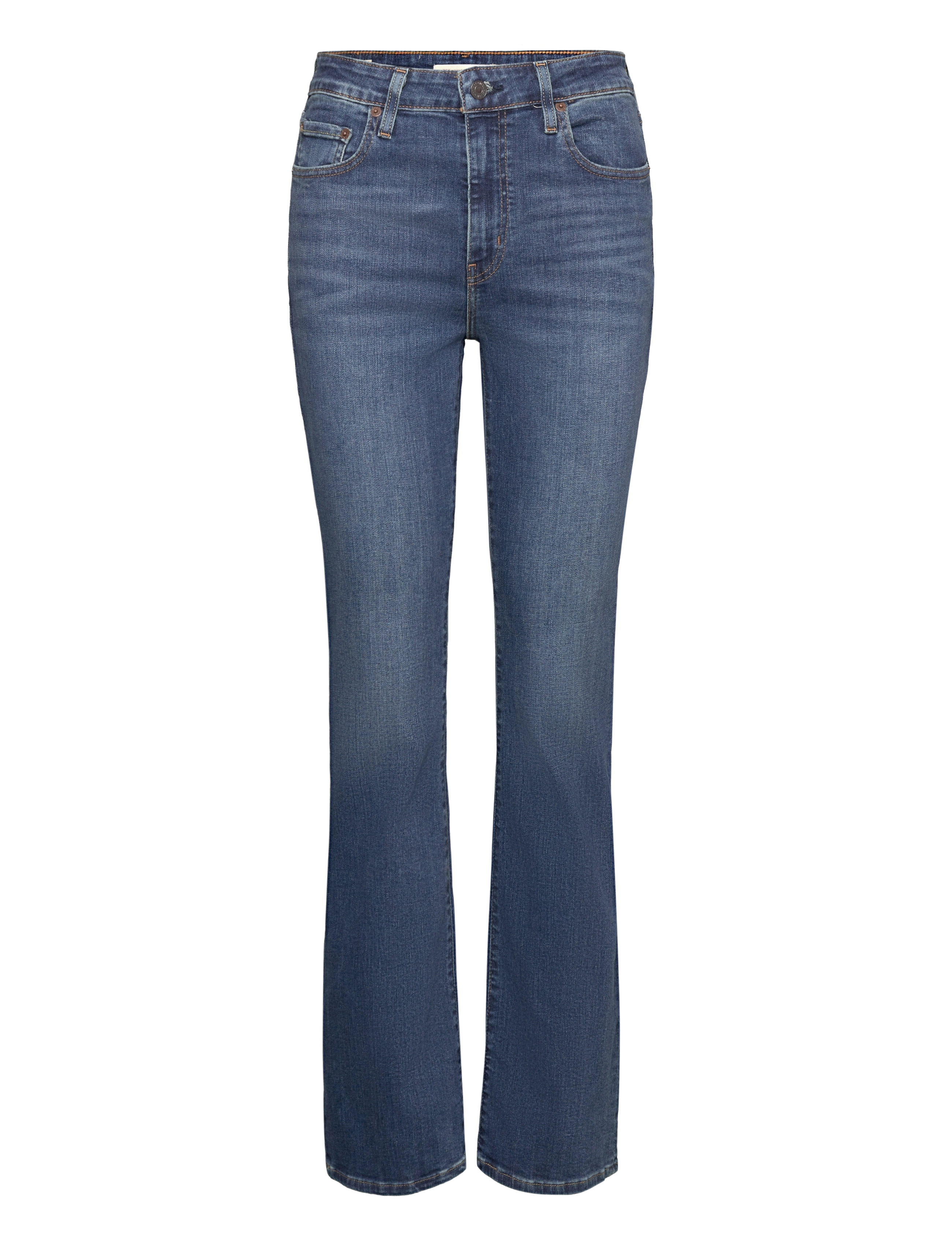 725 HIGH RISE BOOTCUT BLUE WAV - DARK INDIGO - WORN IN