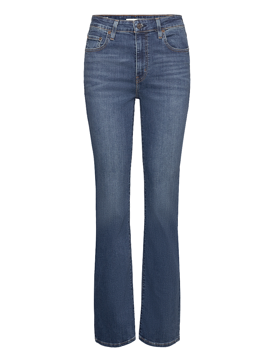 Levi's® - 725 HIGH RISE BOOTCUT BLUE WAV - alt laiad teksad - dark indigo - worn in - 1