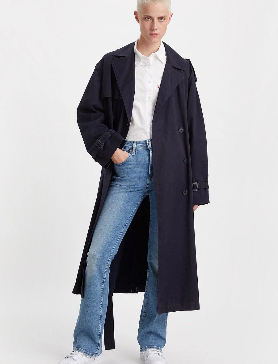 Levi's® - 725 HIGH RISE BOOTCUT BLUE WAV - flared jeans - light indigo - worn in - 0
