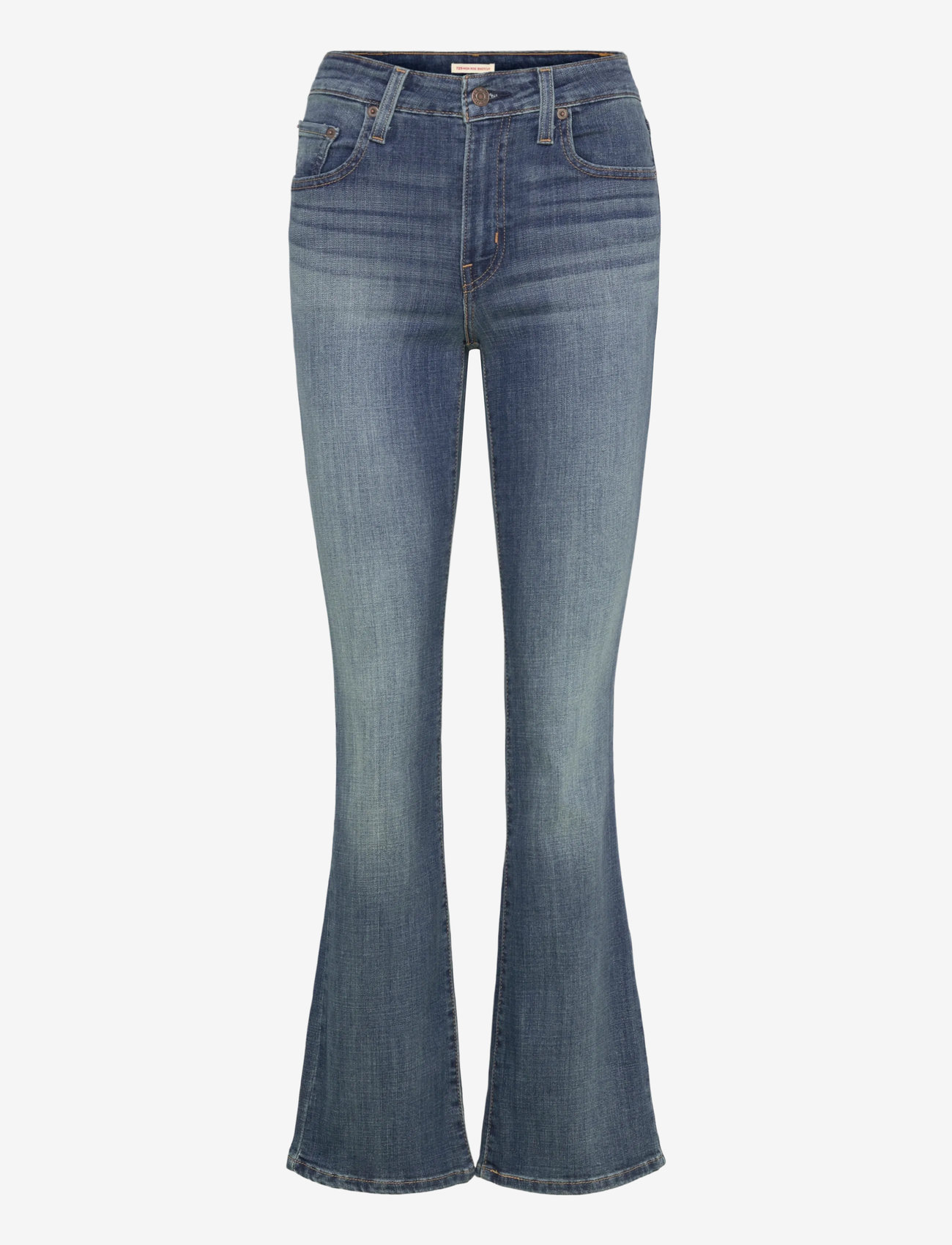 Levi's® - 725 HIGH RISE BOOTCUT TORE IT - bootcut jeans - dark indigo - worn in - 1