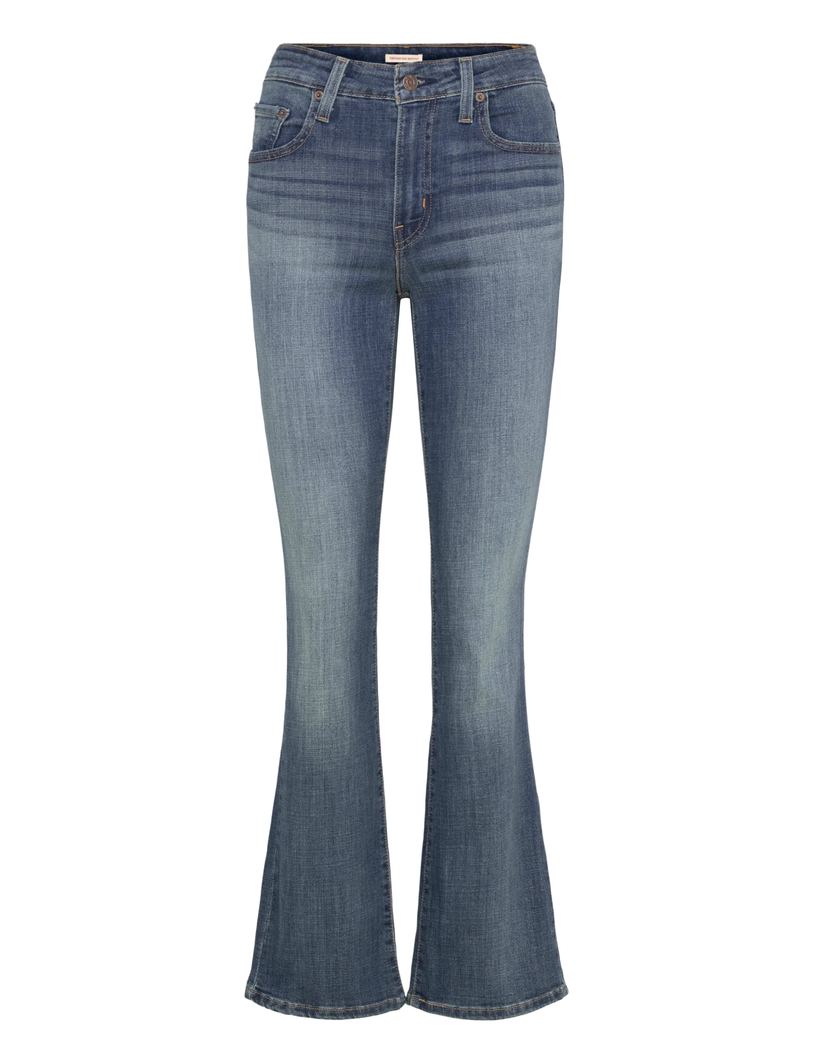 725 HIGH RISE BOOTCUT TORE IT - DARK INDIGO - WORN IN