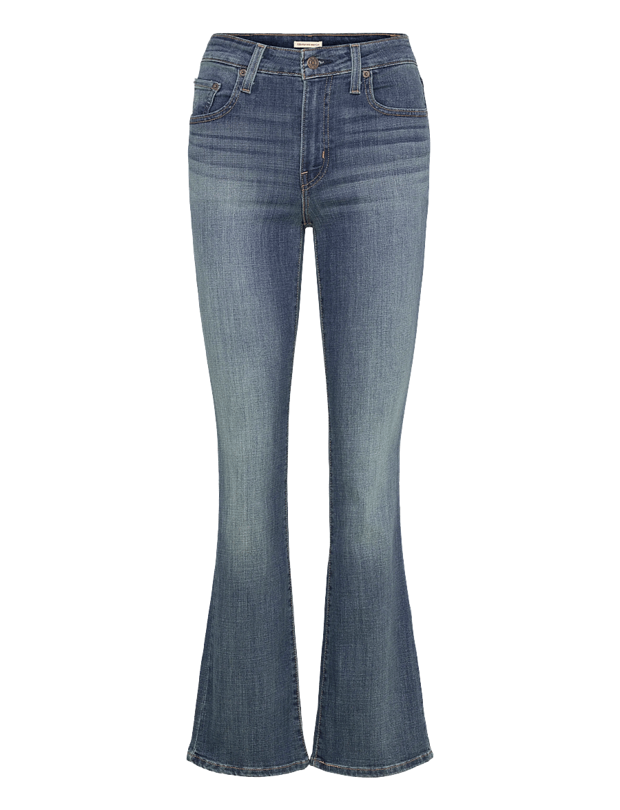 Levi's® - 725 HIGH RISE BOOTCUT TORE IT - bootcut jeans - dark indigo - worn in - 1