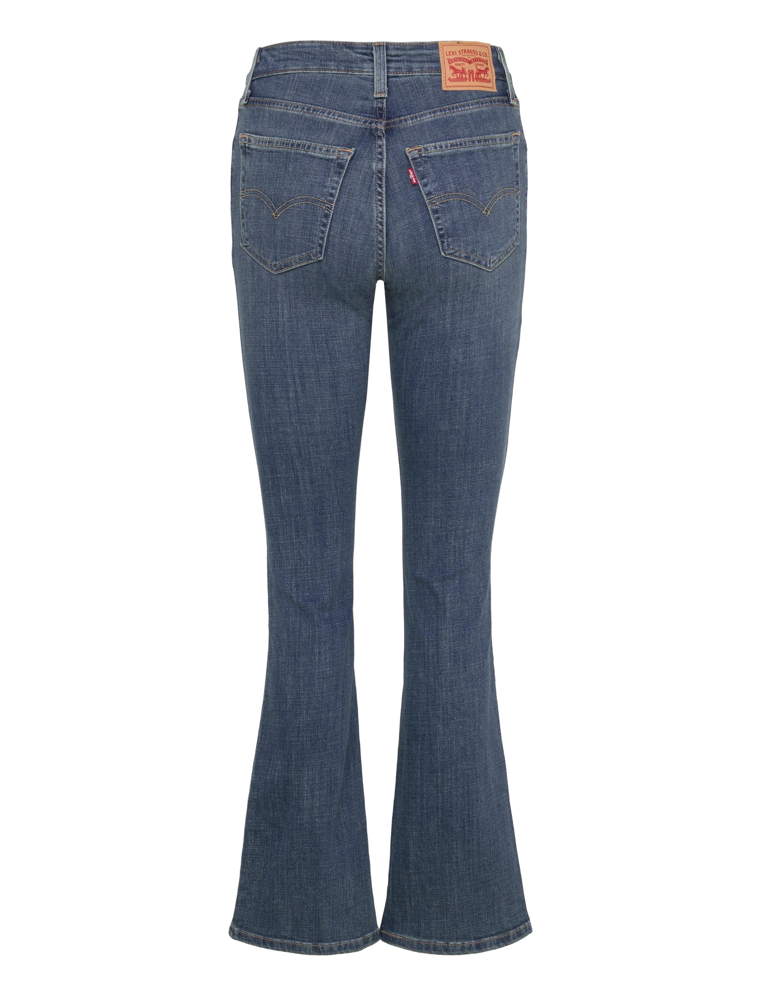 Levi's® - 725 HIGH RISE BOOTCUT TORE IT - bootcut jeans - dark indigo - worn in - 2