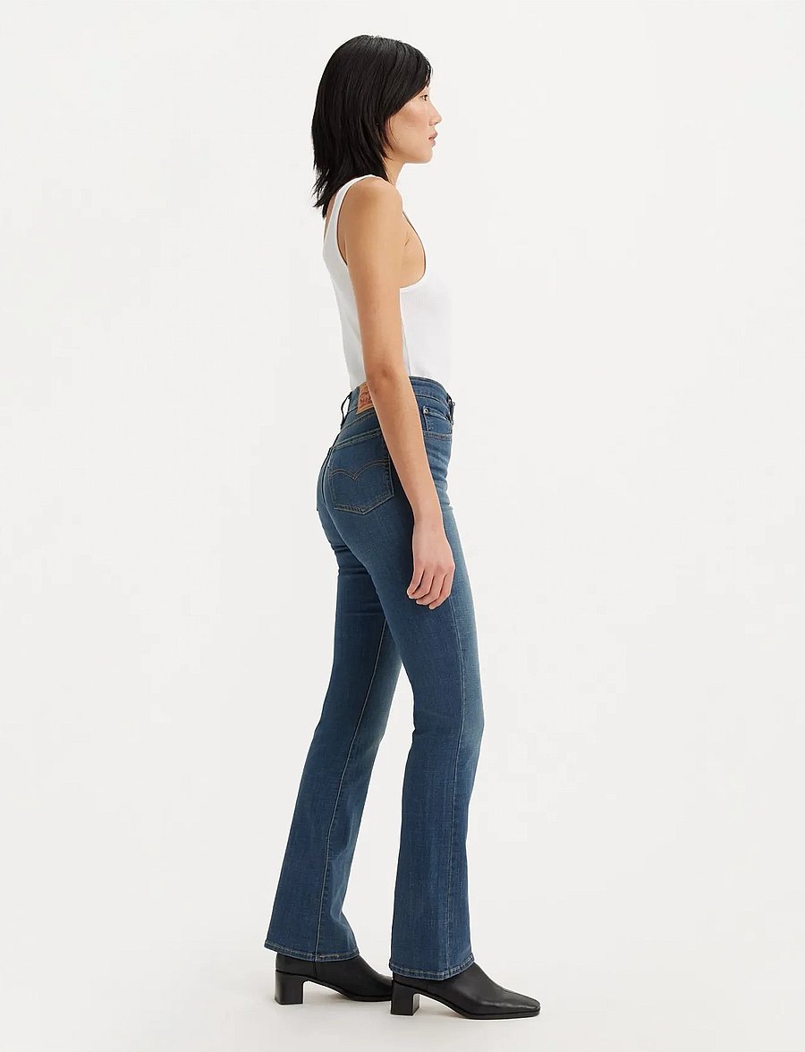 Levi's® - 725 HIGH RISE BOOTCUT TORE IT - bootcut jeans - dark indigo - worn in - 3