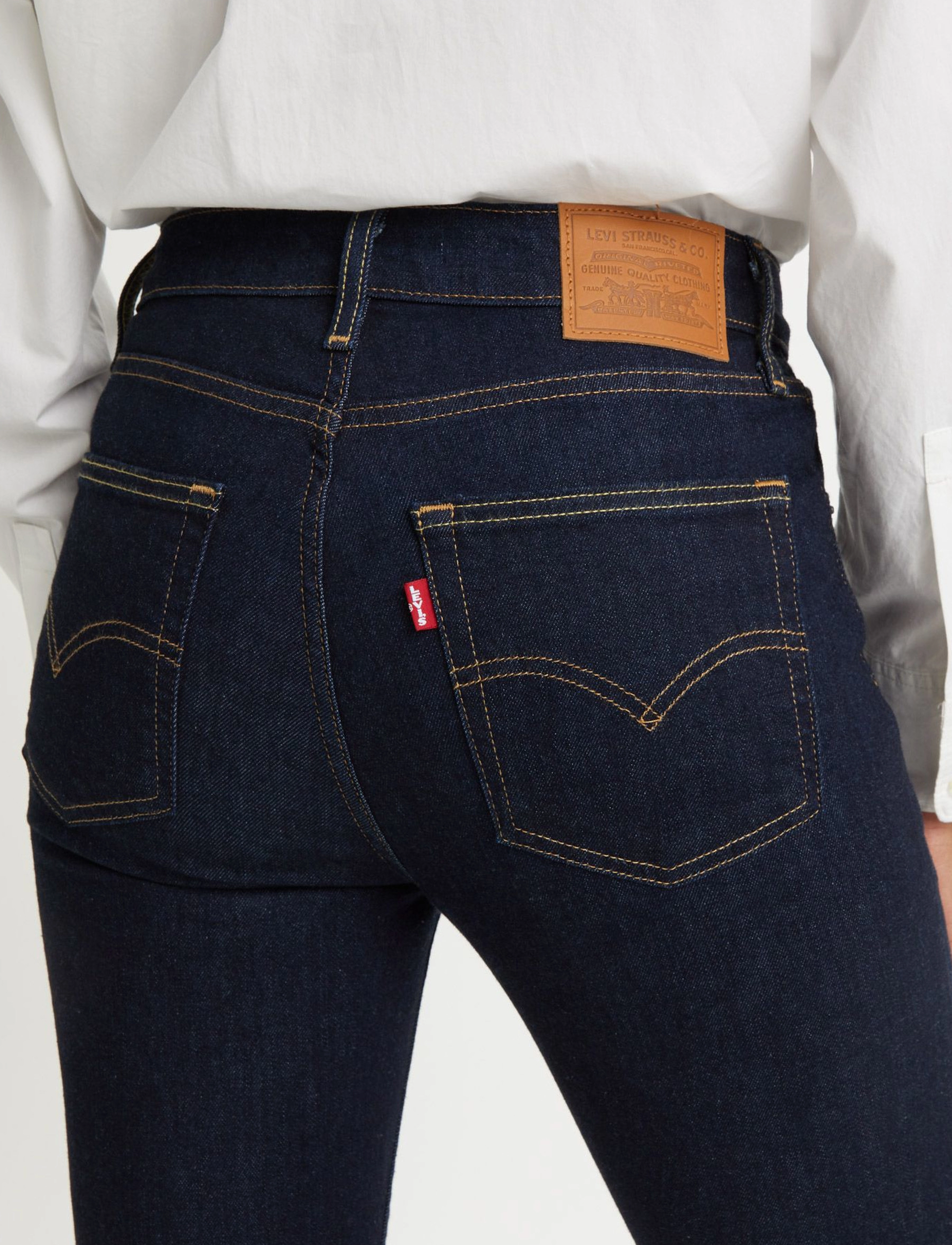 LEVIS ® 725 High Rise Bootcut Blue Wav jeans dam – bild 5
