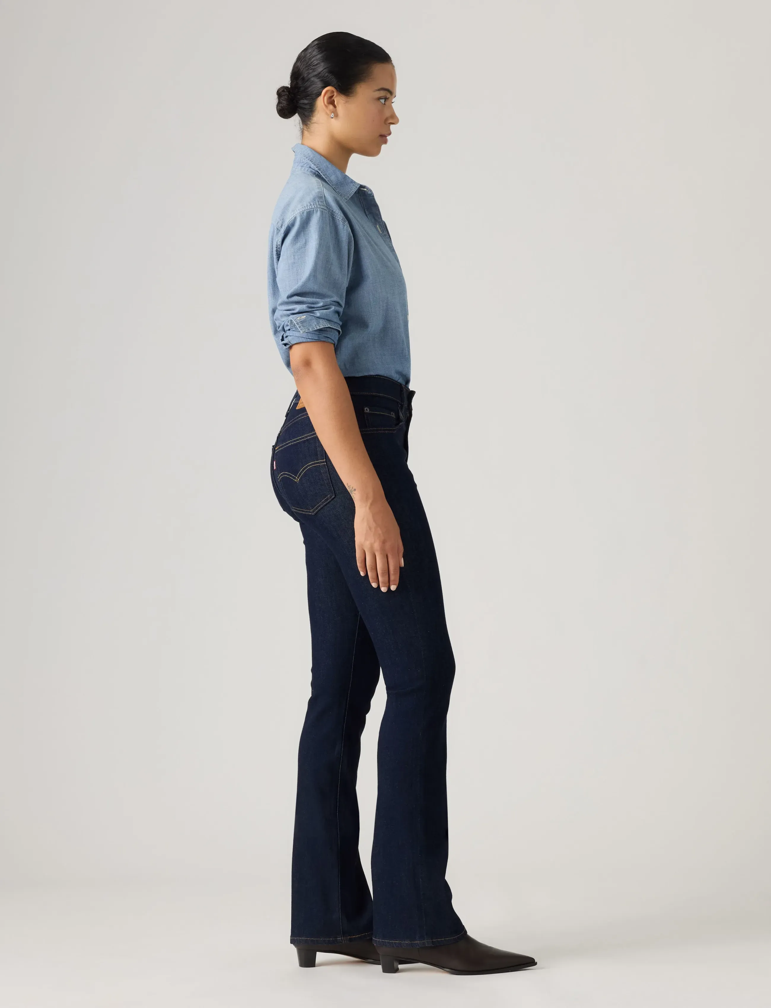 LEVIS ® 725 High Rise Bootcut True Blu bootcut & flared jeans dam – bild 6