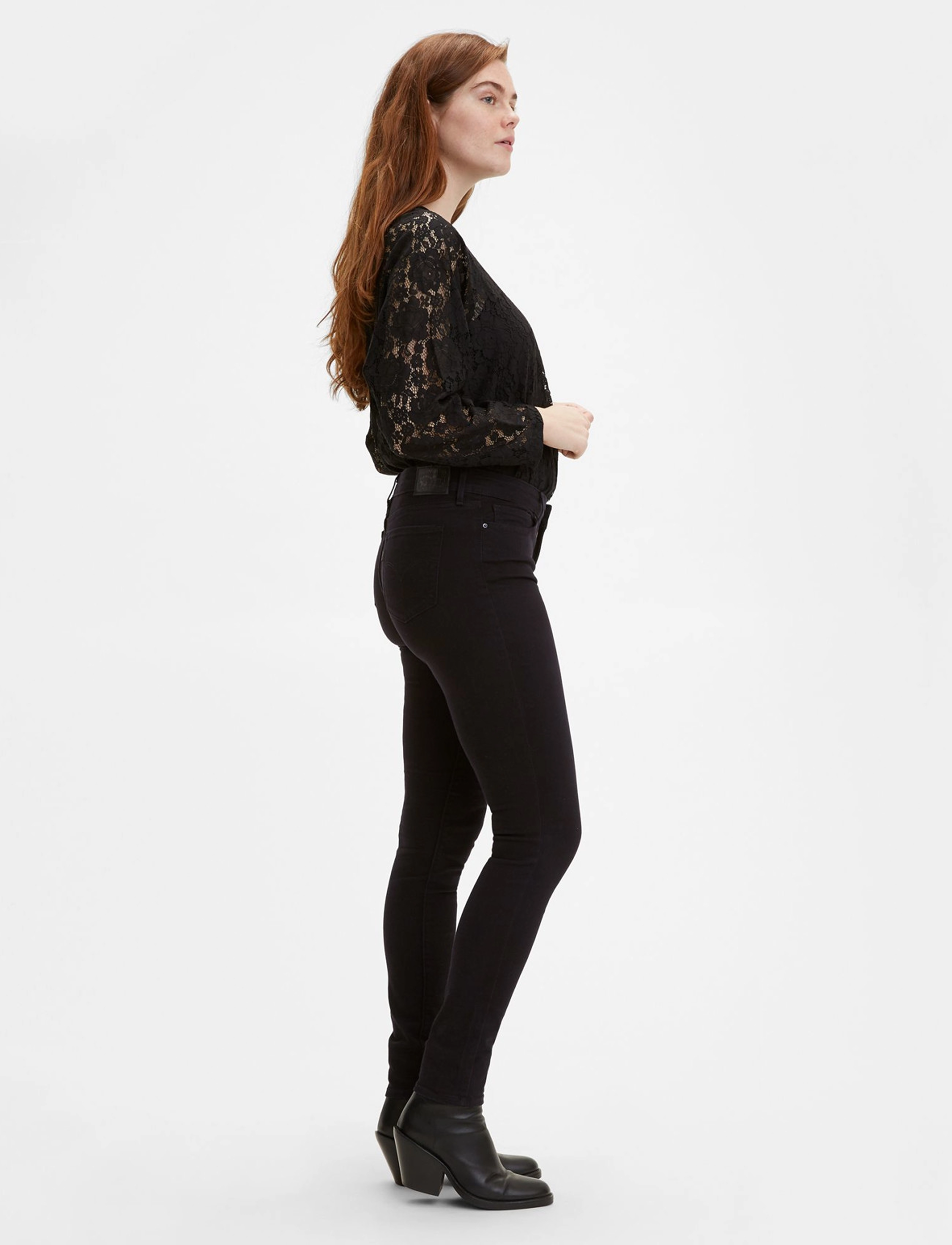 LEVI´S Women - 711 SKINNY NIGHT IS BLACK - blacks - 4