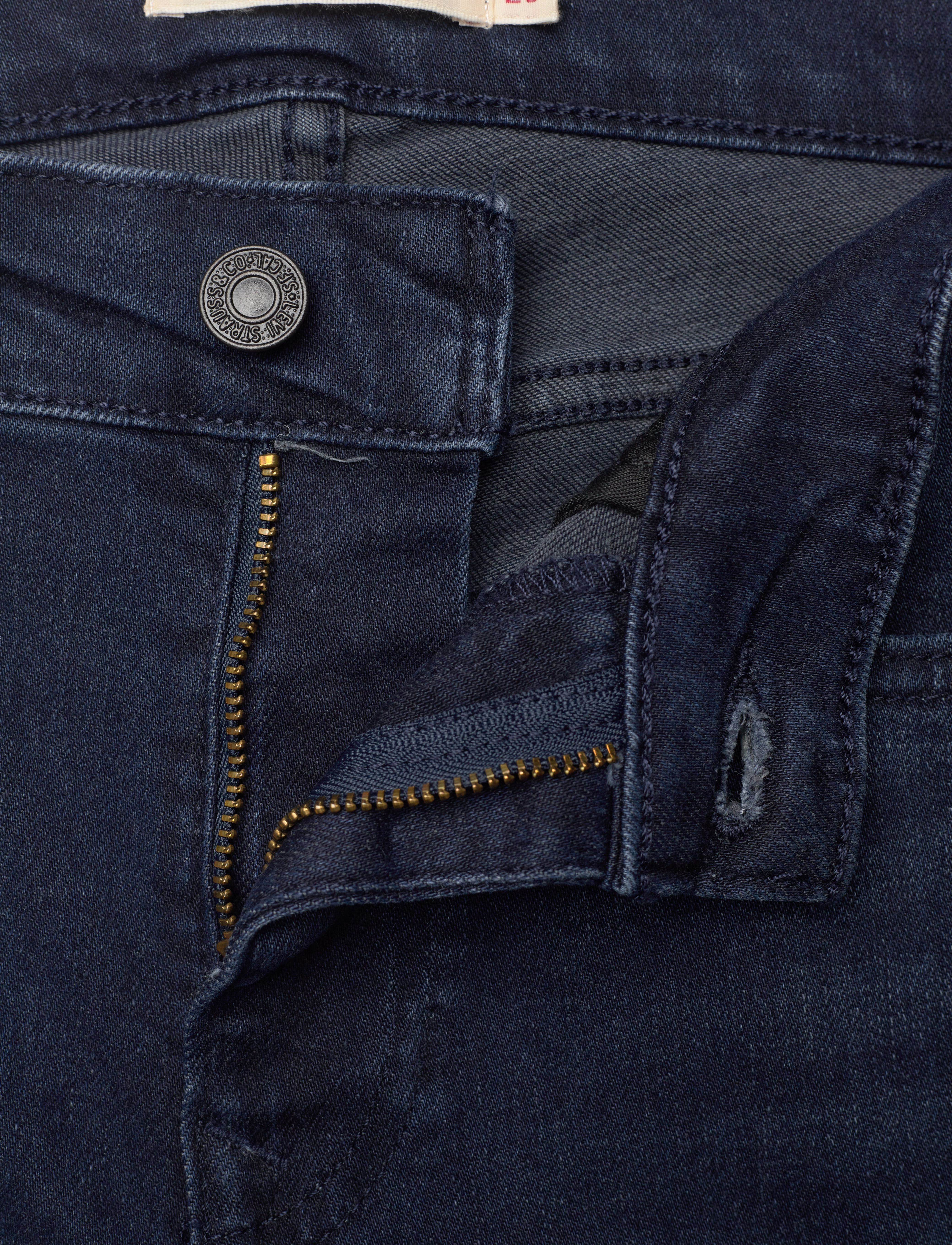 LEVI´S Women - 711 SKINNY LOTS OF LOVE - dark indigo - worn in - 3