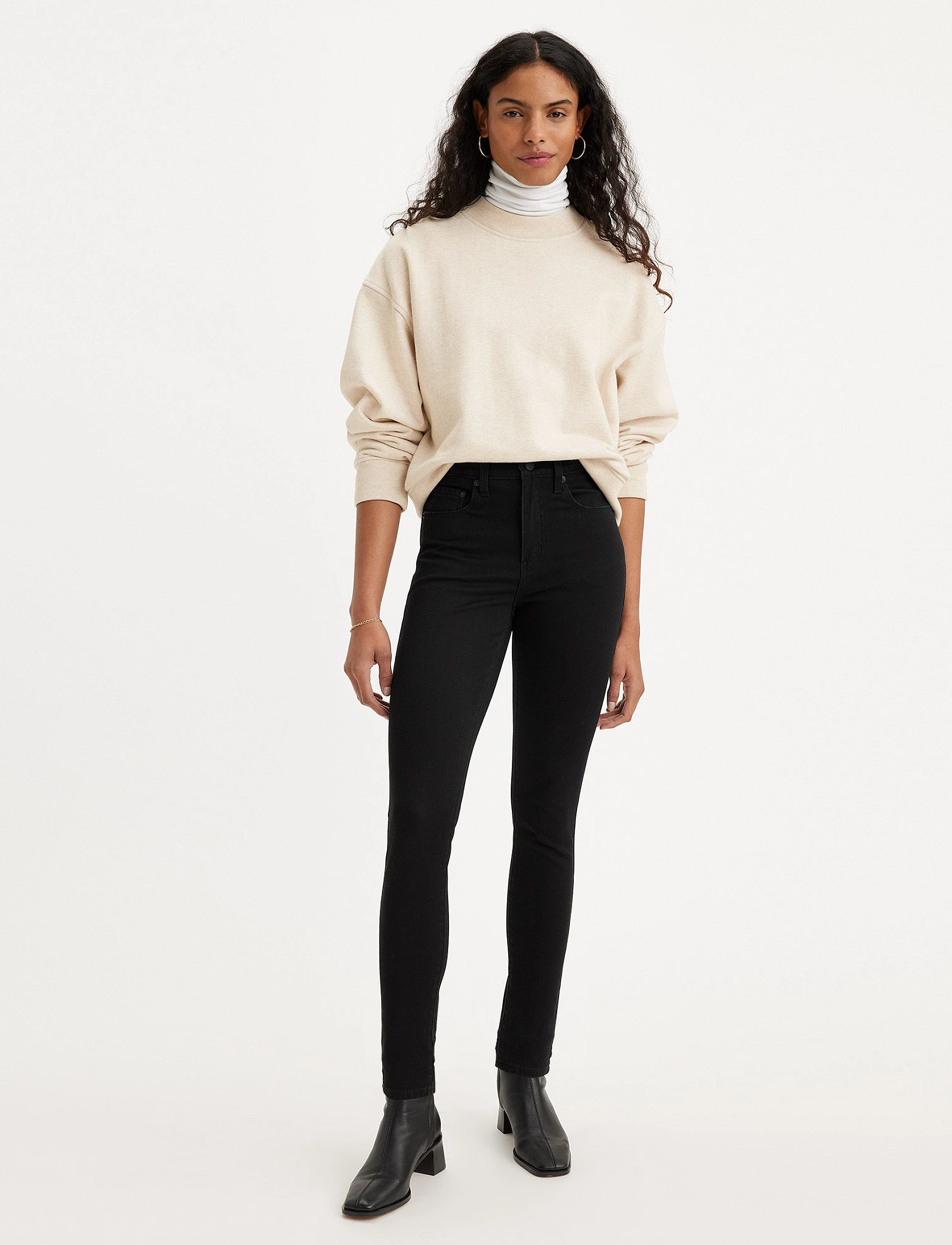 Levi's® - 721 HIGH RISE SKINNY LONG SHOT - blacks - 2