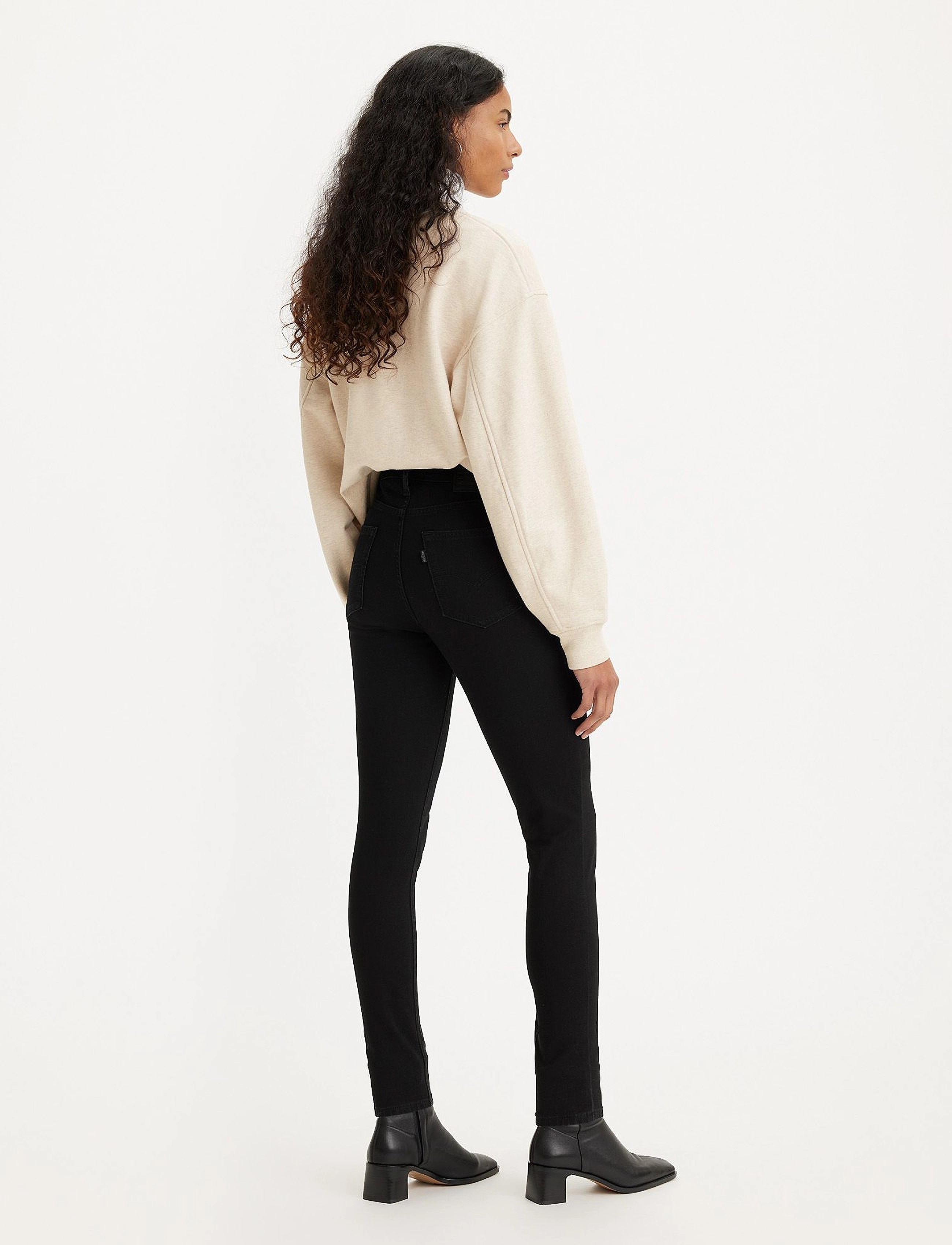 Levi's® - 721 HIGH RISE SKINNY LONG SHOT - blacks - 3