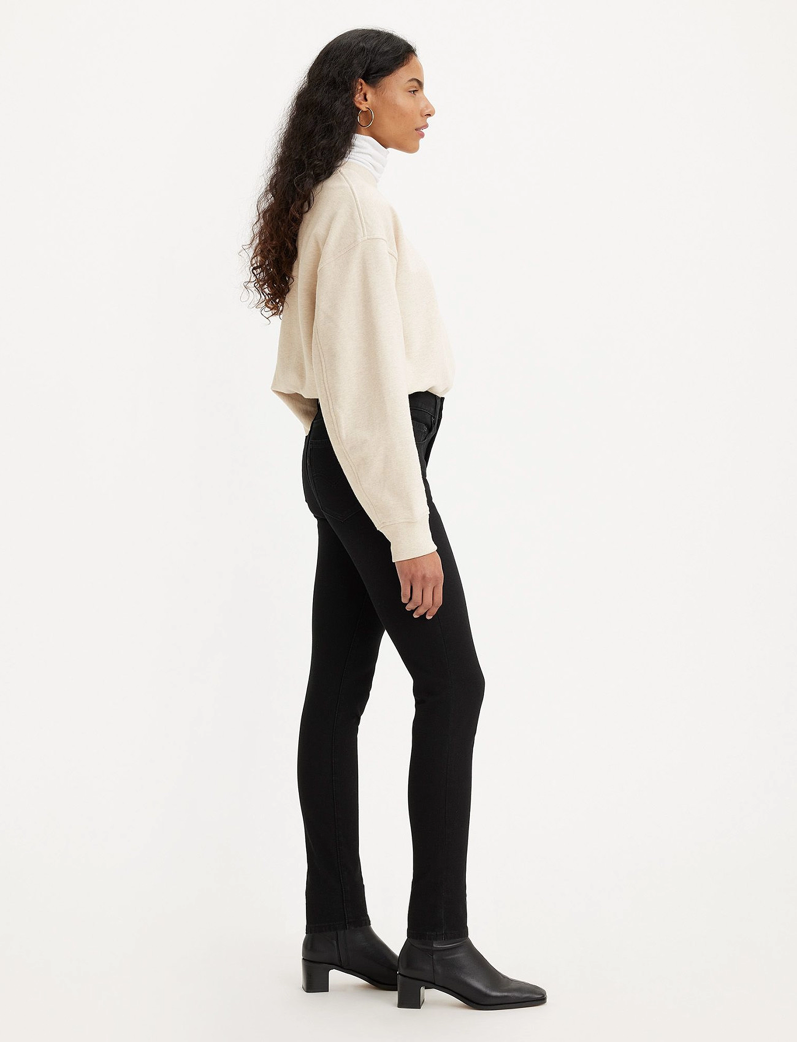 Levi's® - 721 HIGH RISE SKINNY LONG SHOT - blacks - 4