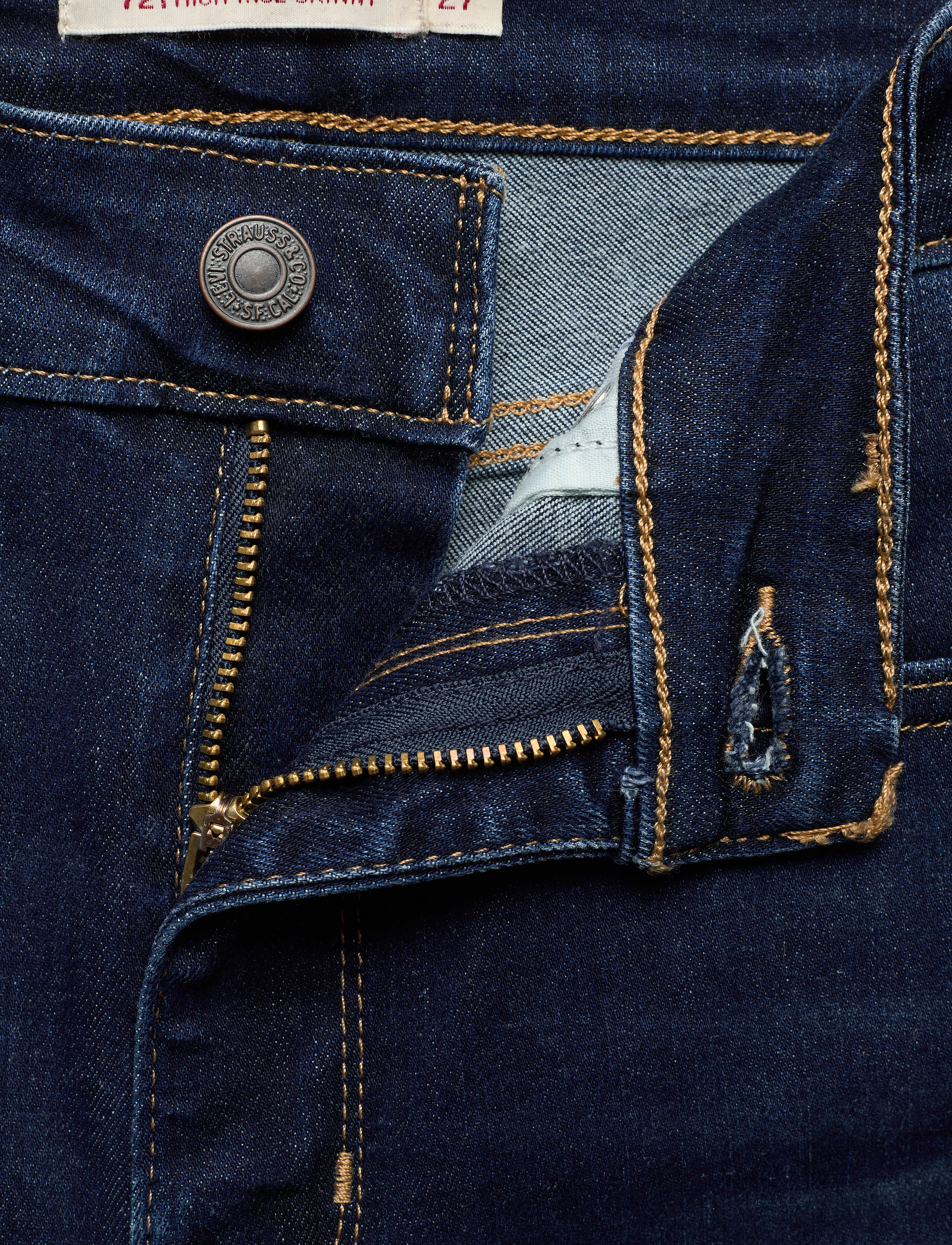 Levi's® - 721 HIGH RISE SKINNY BOGOTA FE - dark indigo - flat finish - 4