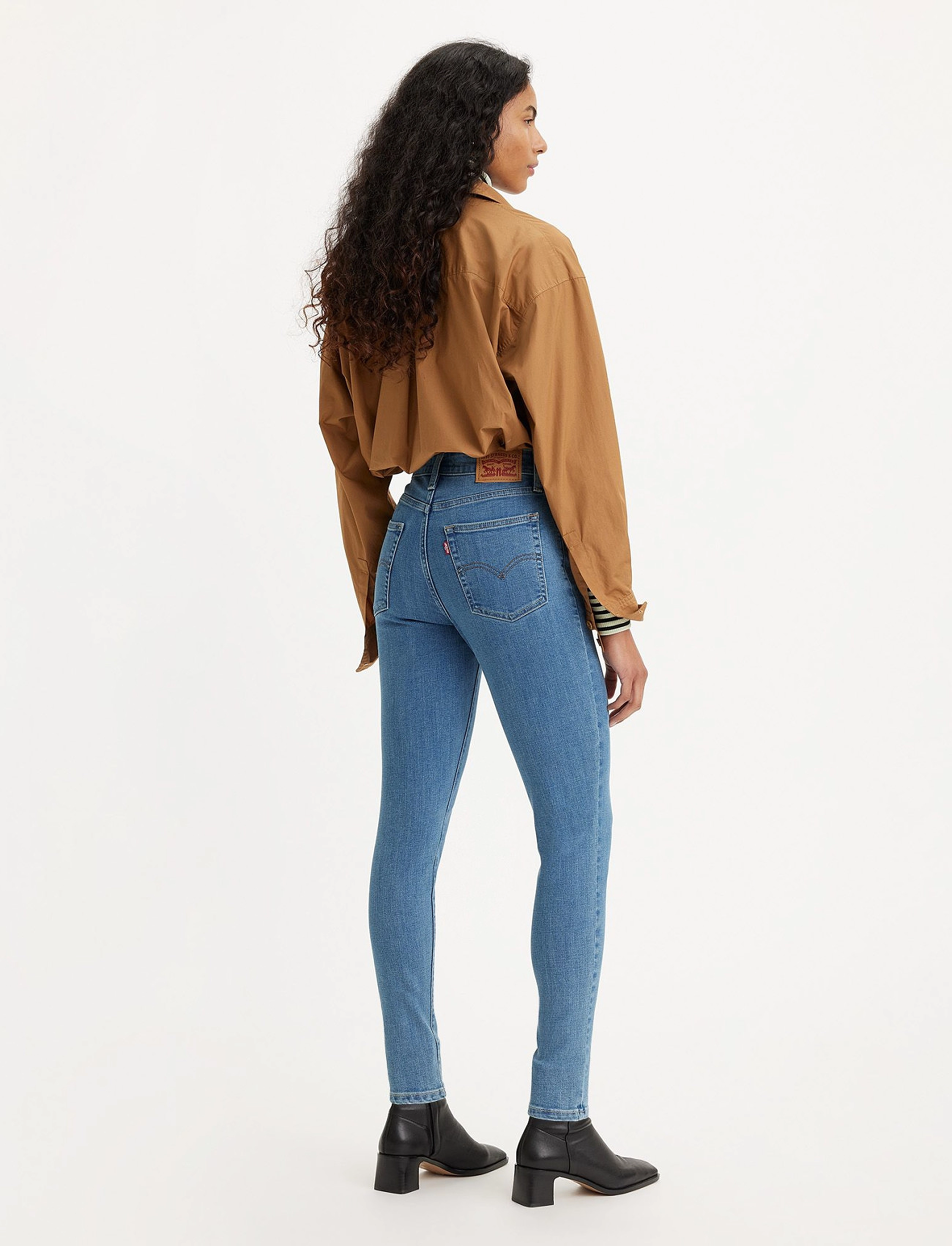 LEVI´S Women - 721 HIGH RISE SKINNY LAPIS AIR - med indigo - worn in - 3