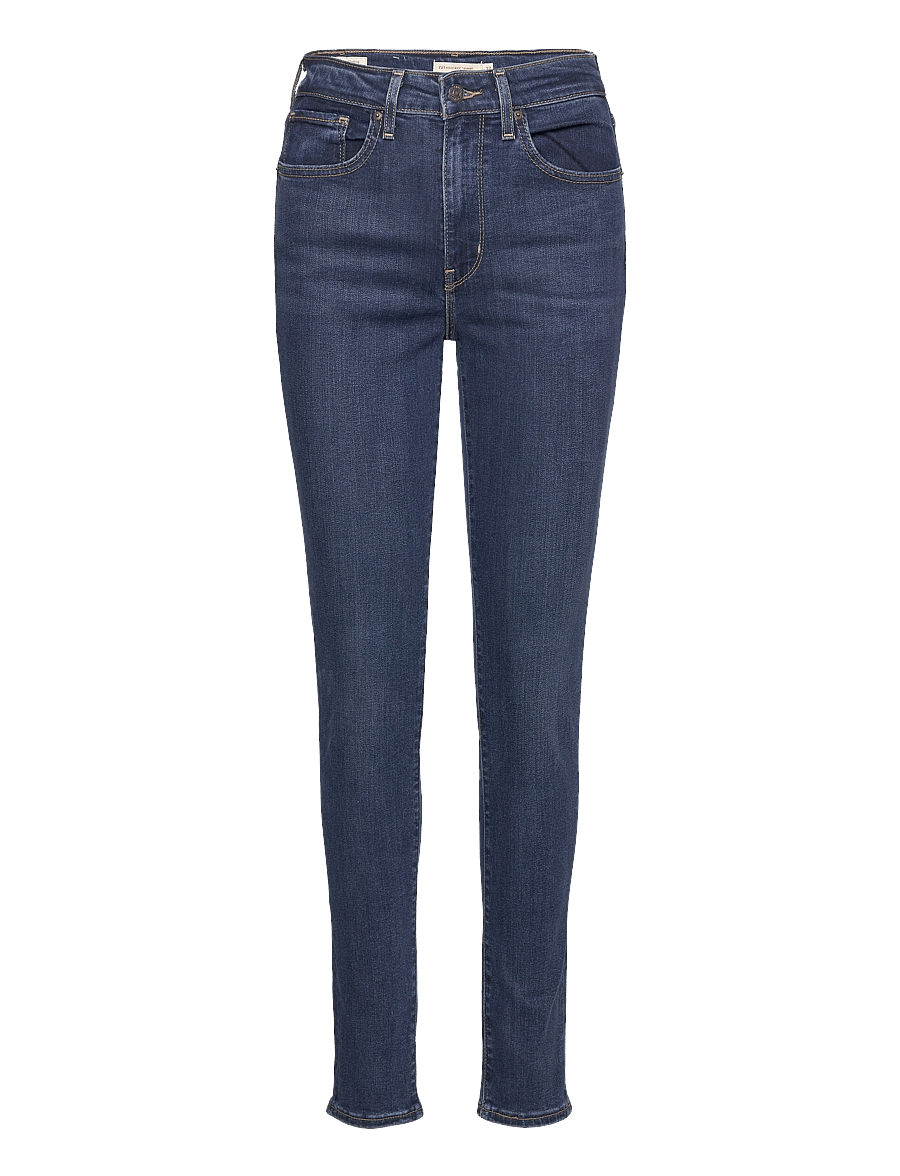 Levi's® - 721 HIGH RISE SKINNY Z0741 DAR - rudens drabužiai - dark indigo - worn in - 1