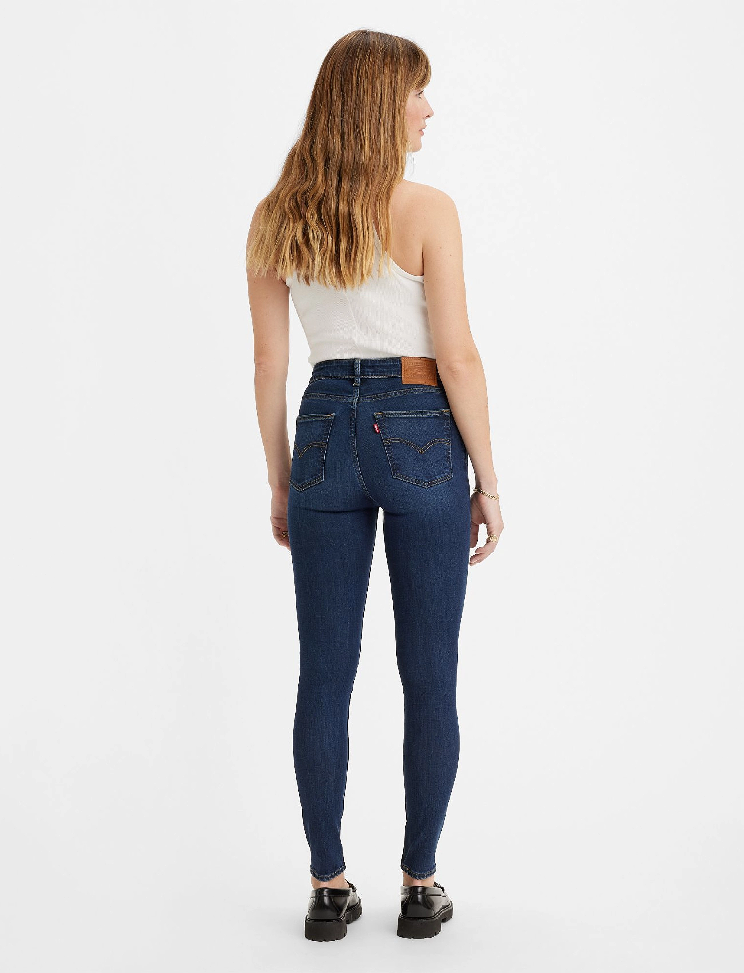 Levi's® - 721 HIGH RISE SKINNY Z0741 DAR - slim jeans - dark indigo - worn in - 4
