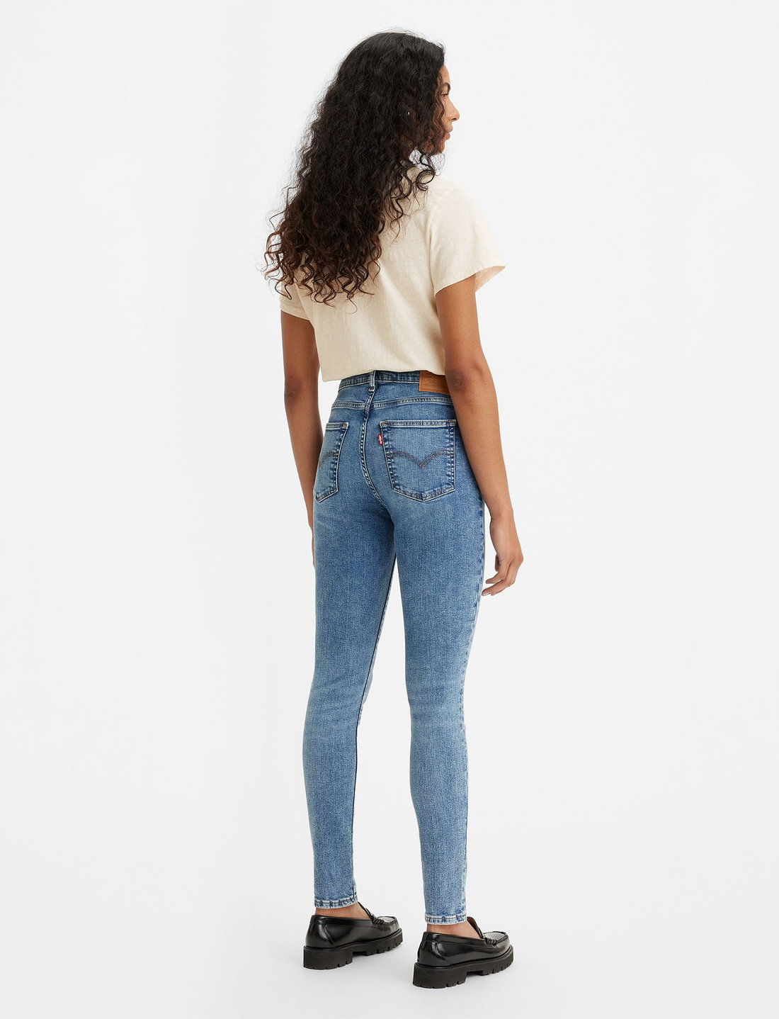 LEVI S Women 721 High Rise Skinny Z0742 Med Skinny jeans Boozt