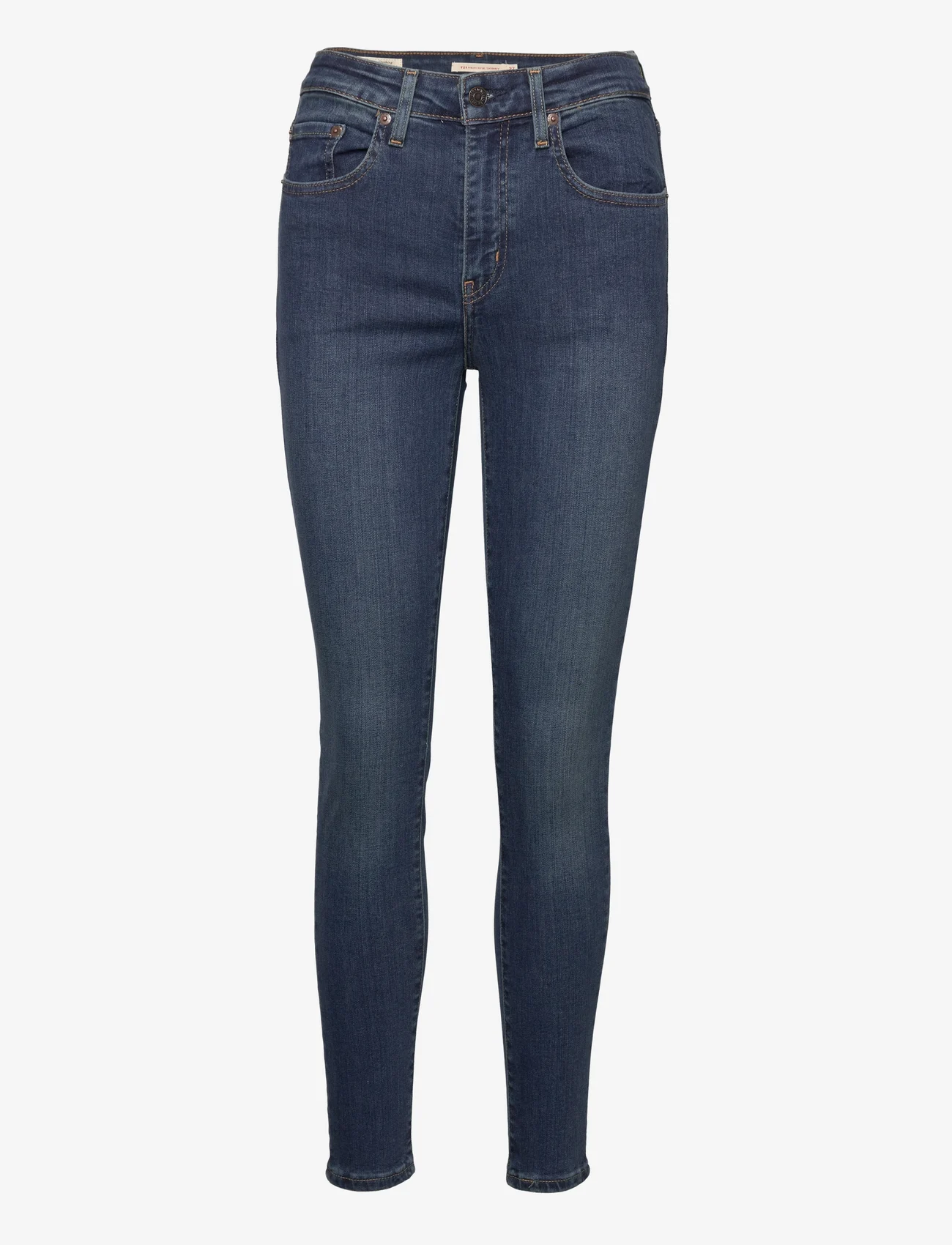 LEVI´S Women - 721 HIGH RISE SKINNY BLUE SWEL - džinsa bikses ar šaurām starām - dark indigo - worn in - 0