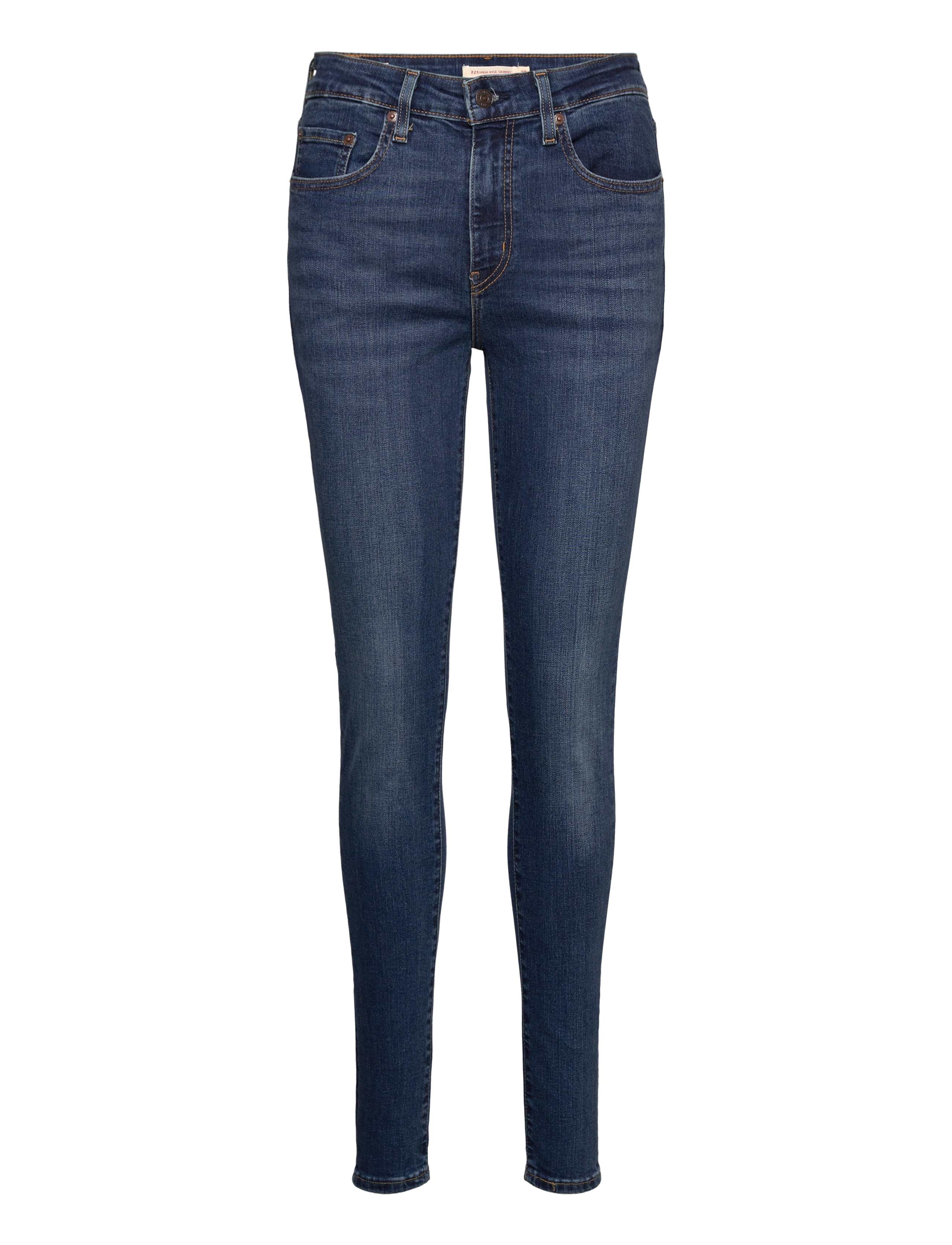 Levi's® - 721 HIGH RISE SKINNY BLUE WAVE - dark indigo - worn in - 1