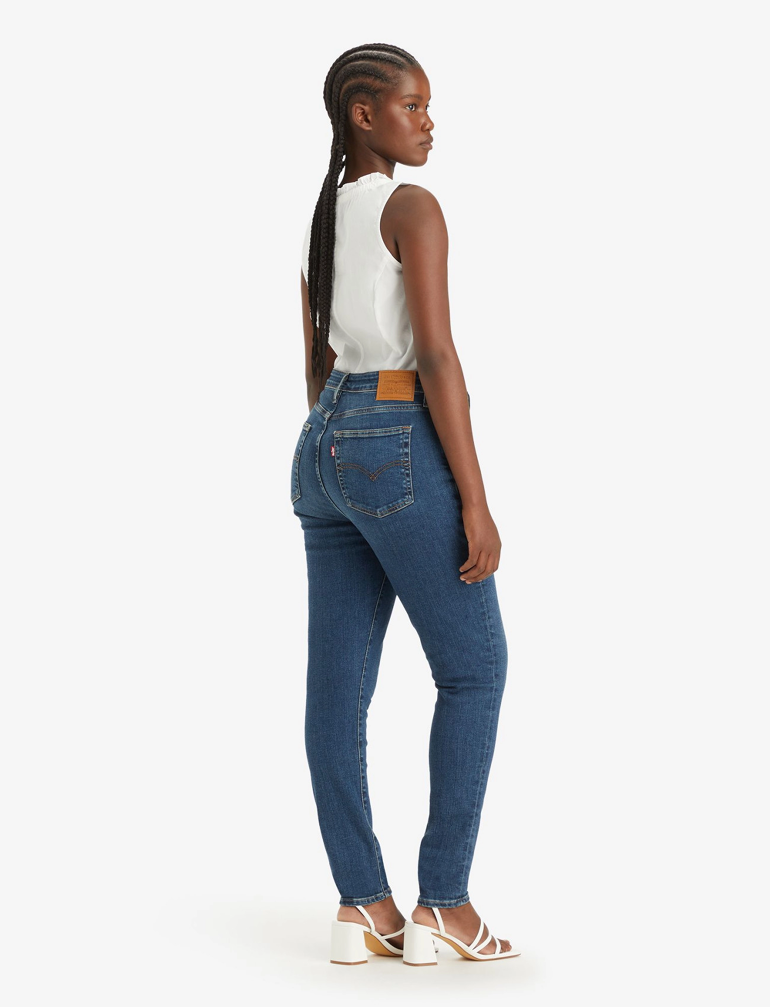 Levi's® - 721 HIGH RISE SKINNY BLUE WAVE - dark indigo - worn in - 4