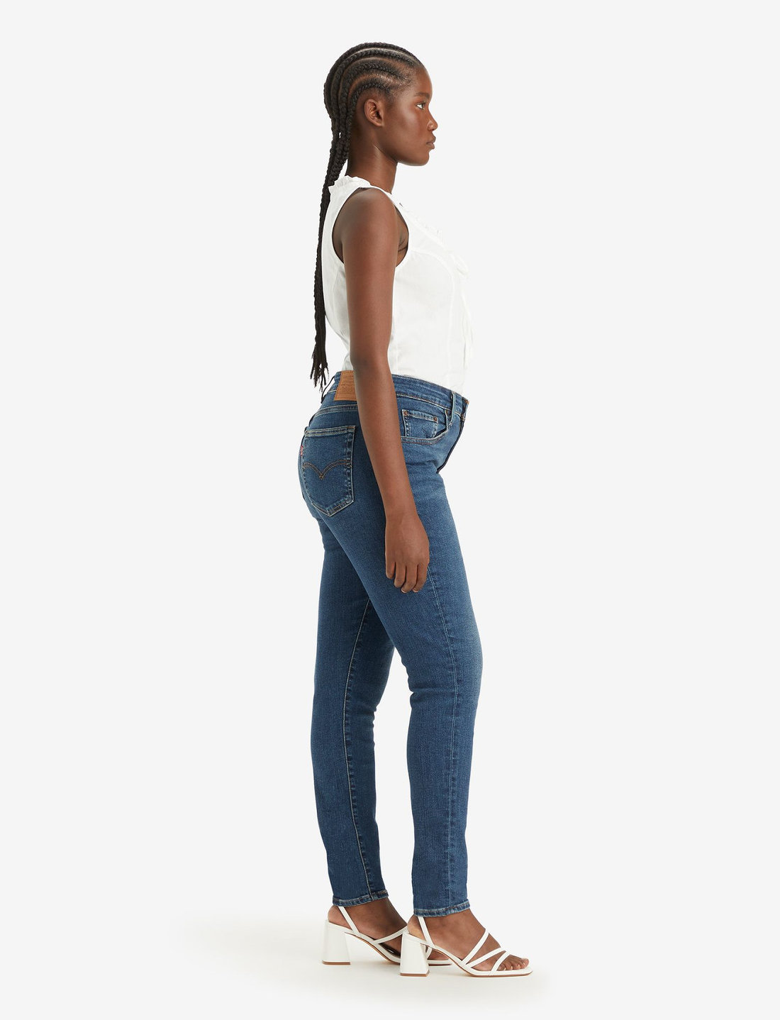 LEVI S Women 721 High Rise Skinny Blue Wave Skinny jeans Boozt