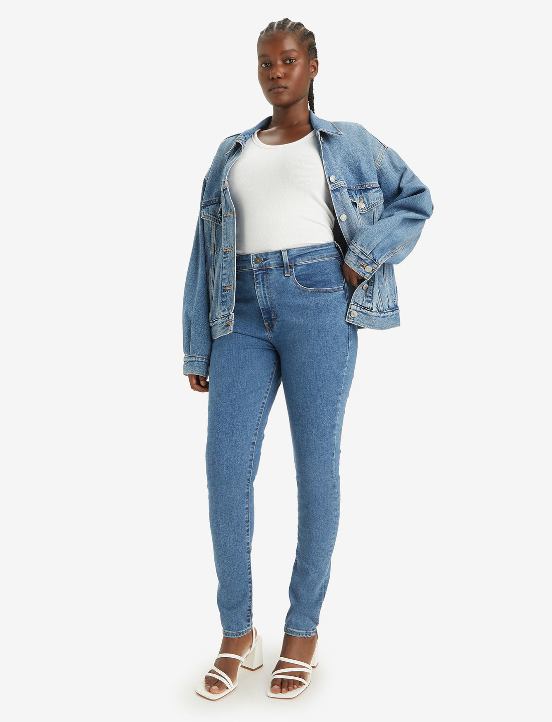 Women's high rise levi jeans hotsell