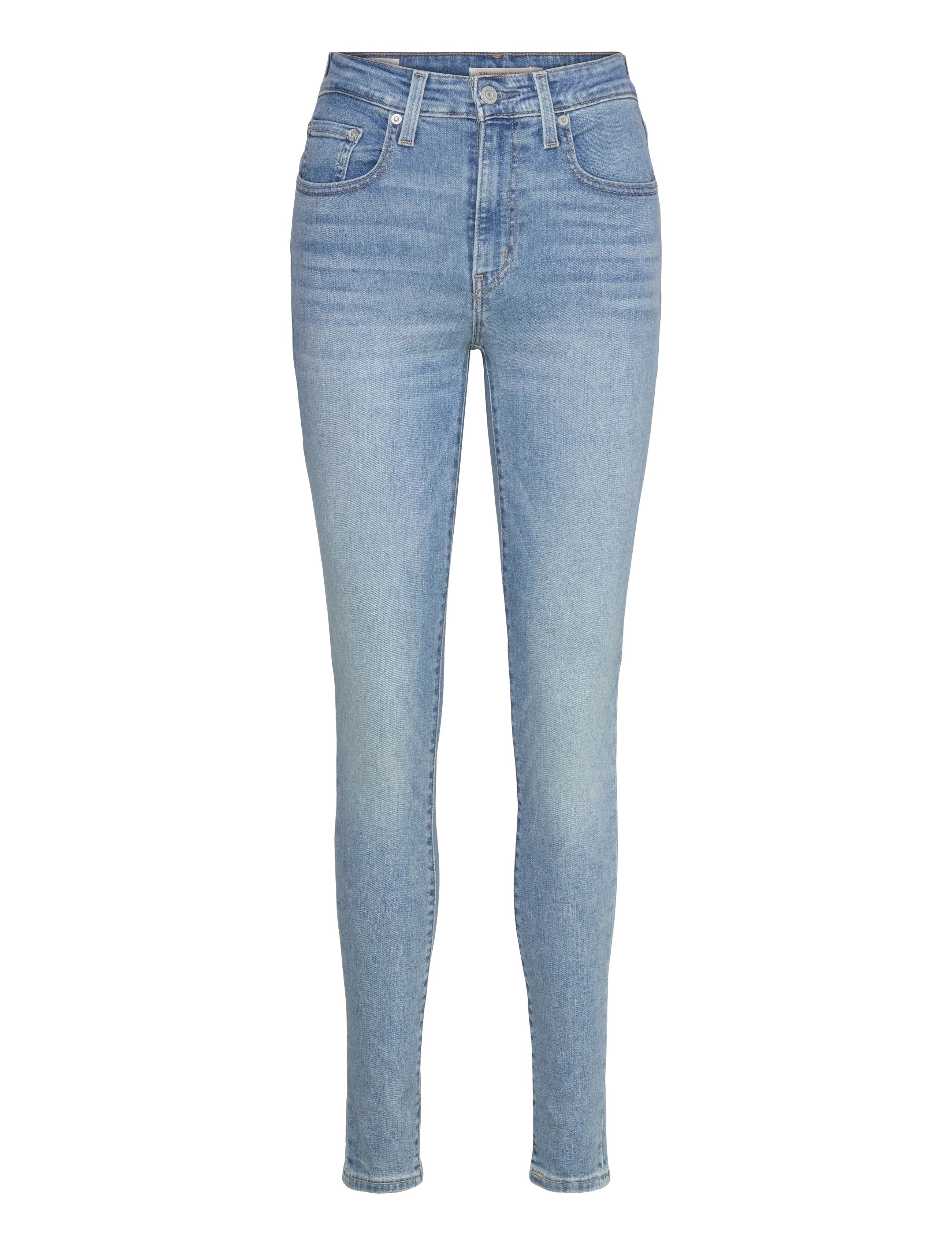 Levi's® 721 HIGH RISE SKINNY BLUE WAVE - Transitional Layering - LIGHT INDIGO - WORN IN / blue