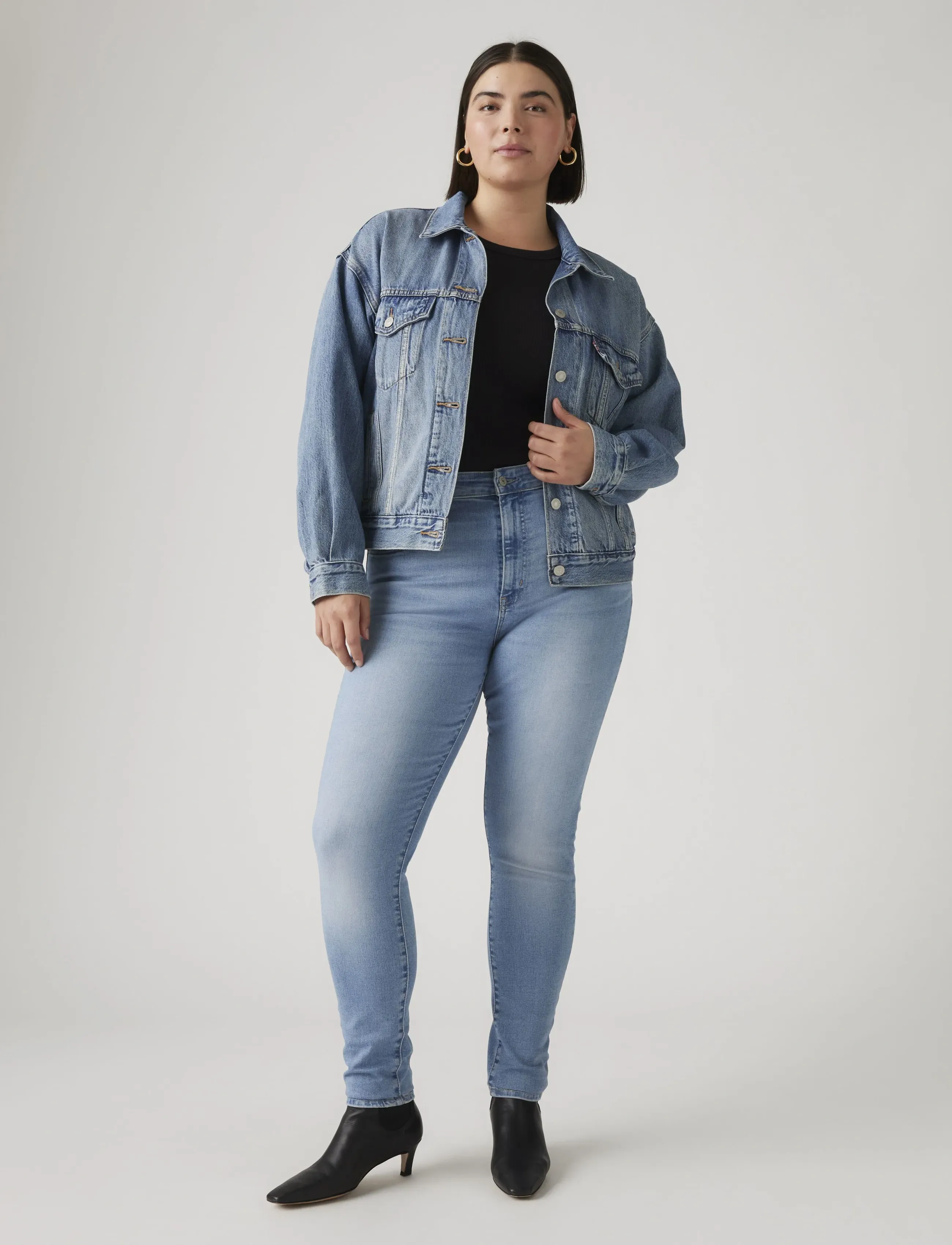 Levi's® - 721 HIGH RISE SKINNY BLUE WAVE - skinny jeans - light indigo - worn in - 2