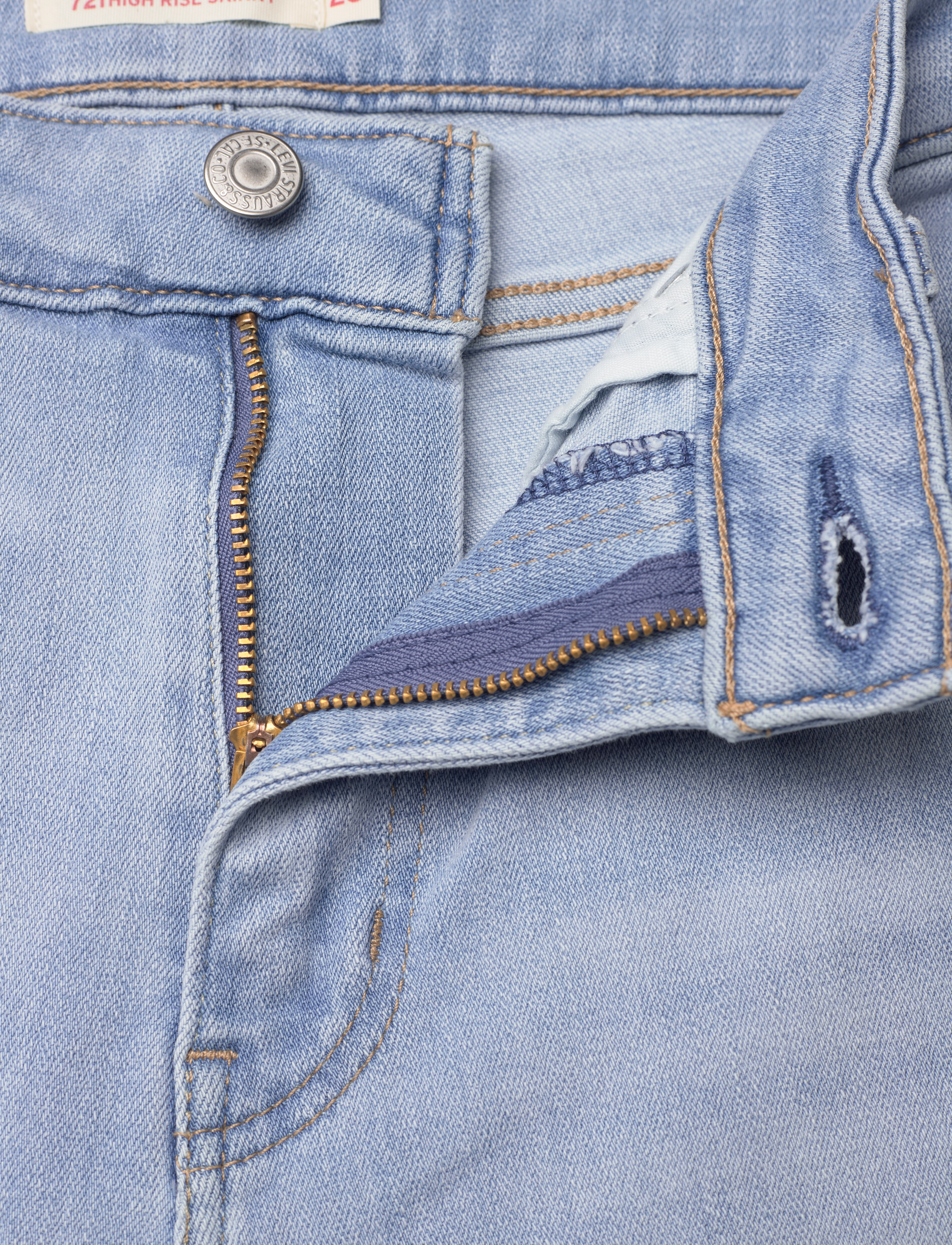LEVI´S Women - 721 HIGH RISE SKINNY SOHO AZURE MOOD_LS - soho azure mood_l - 2