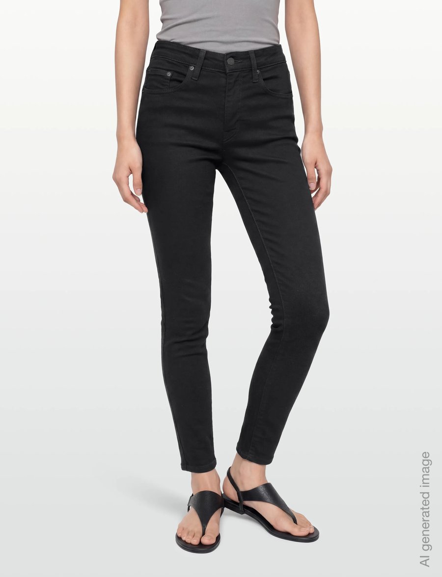 Levi's® - 721 HIGH RISE SKINNY MIDNIGHT - skinny jeans - blacks - 3