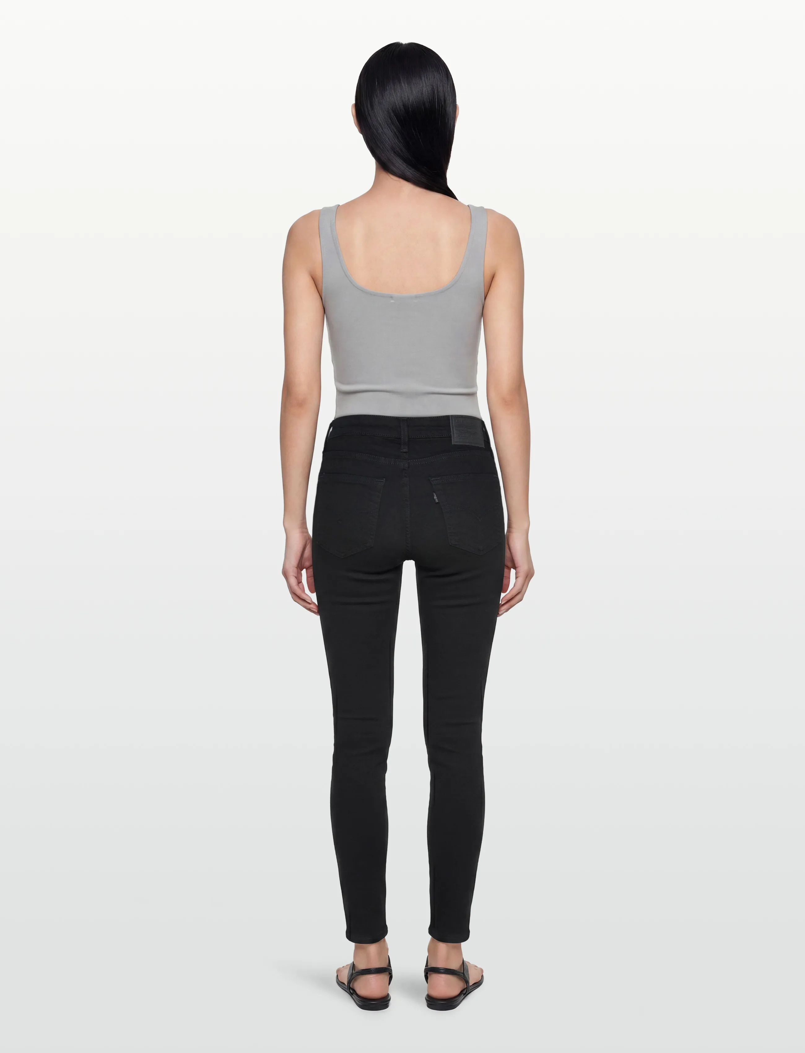 Levi's® - 721 HIGH RISE SKINNY MIDNIGHT - dżinsy skinny fit - blacks - 4