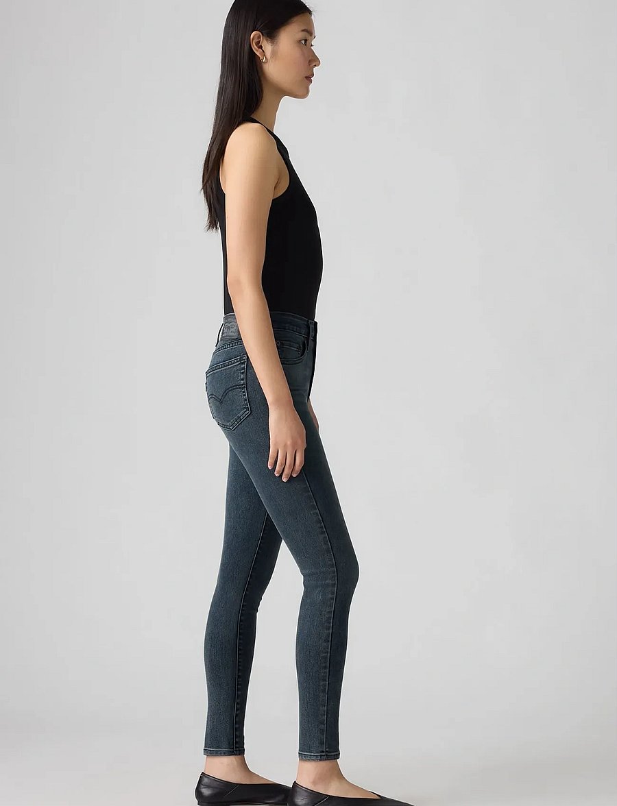 Levi's® - 721 HIGH RISE SKINNY EXIT STAG - liibuvad teksad - blacks - 3