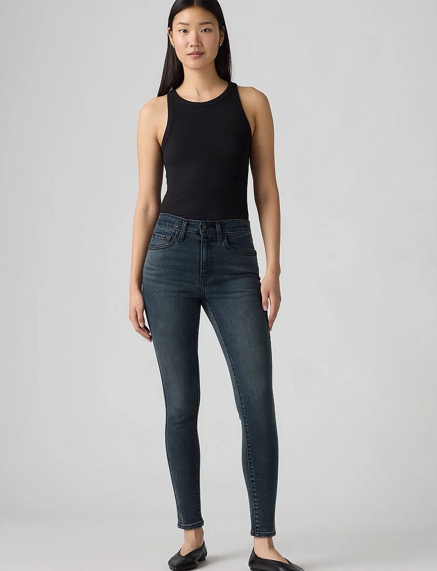 Levi's® - 721 HIGH RISE SKINNY EXIT STAG - liibuvad teksad - blacks - 4